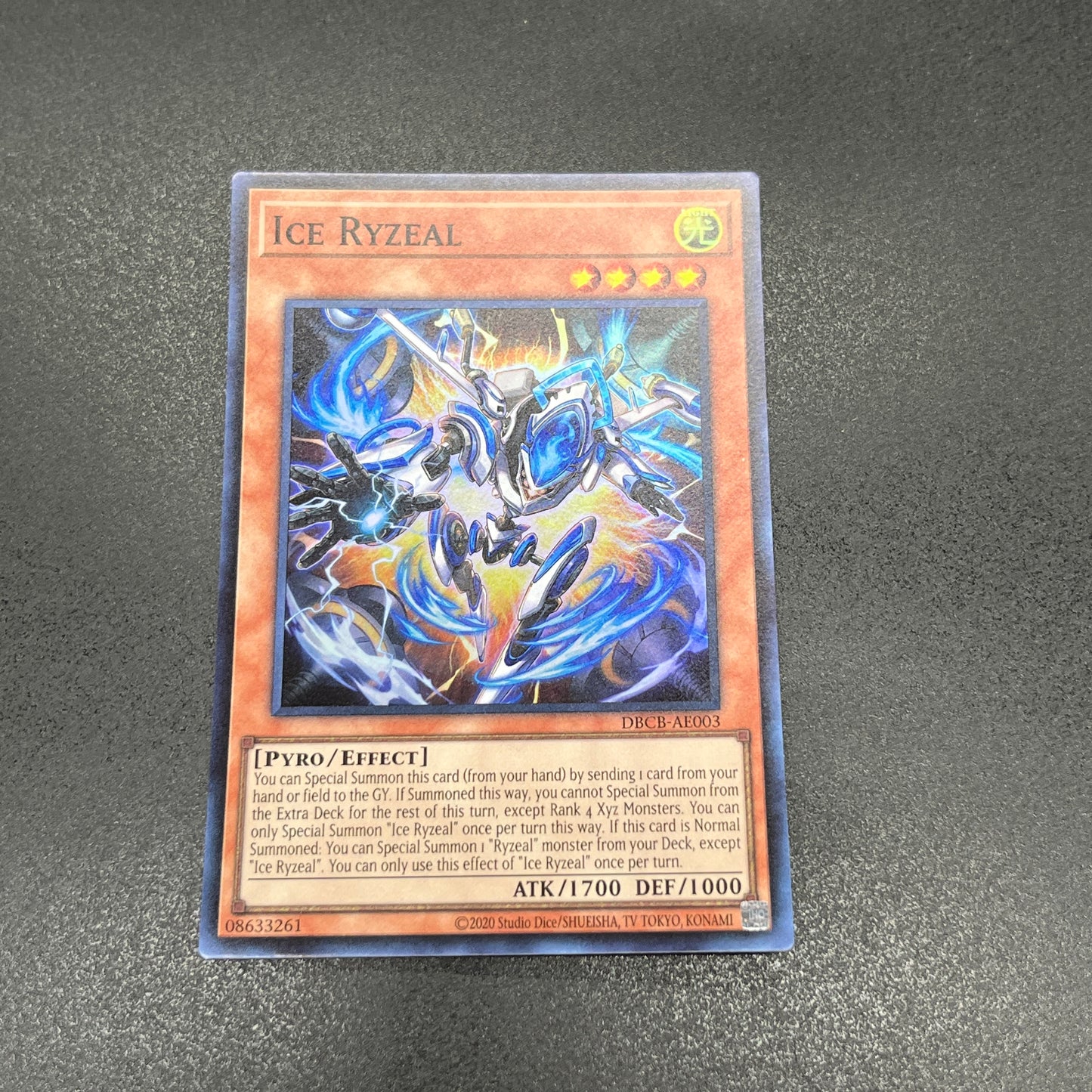 遊戯王 アイス・ライゼオル/スーパー/英語/泰亜版