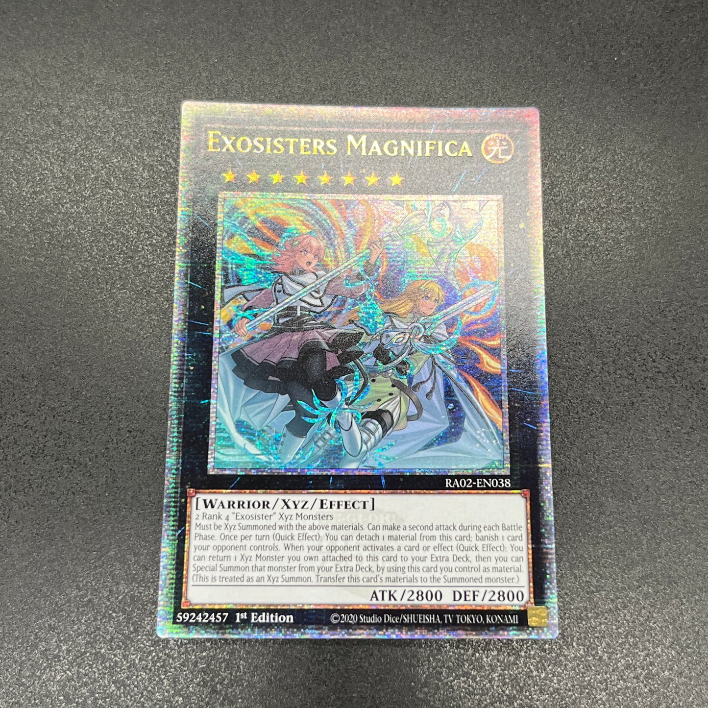 遊戯王 エクソシスター・マニフィカ/クオシク/英語/1st/EU版