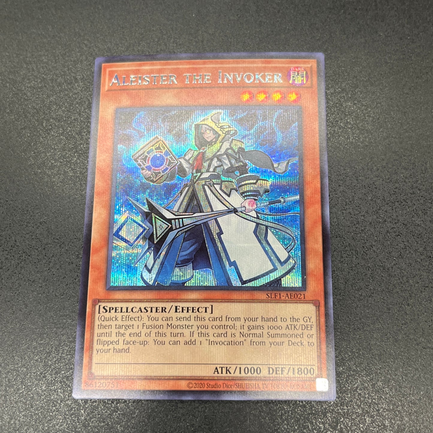 遊戯王 召喚師アレイスター/シークレット/英語/泰亜版