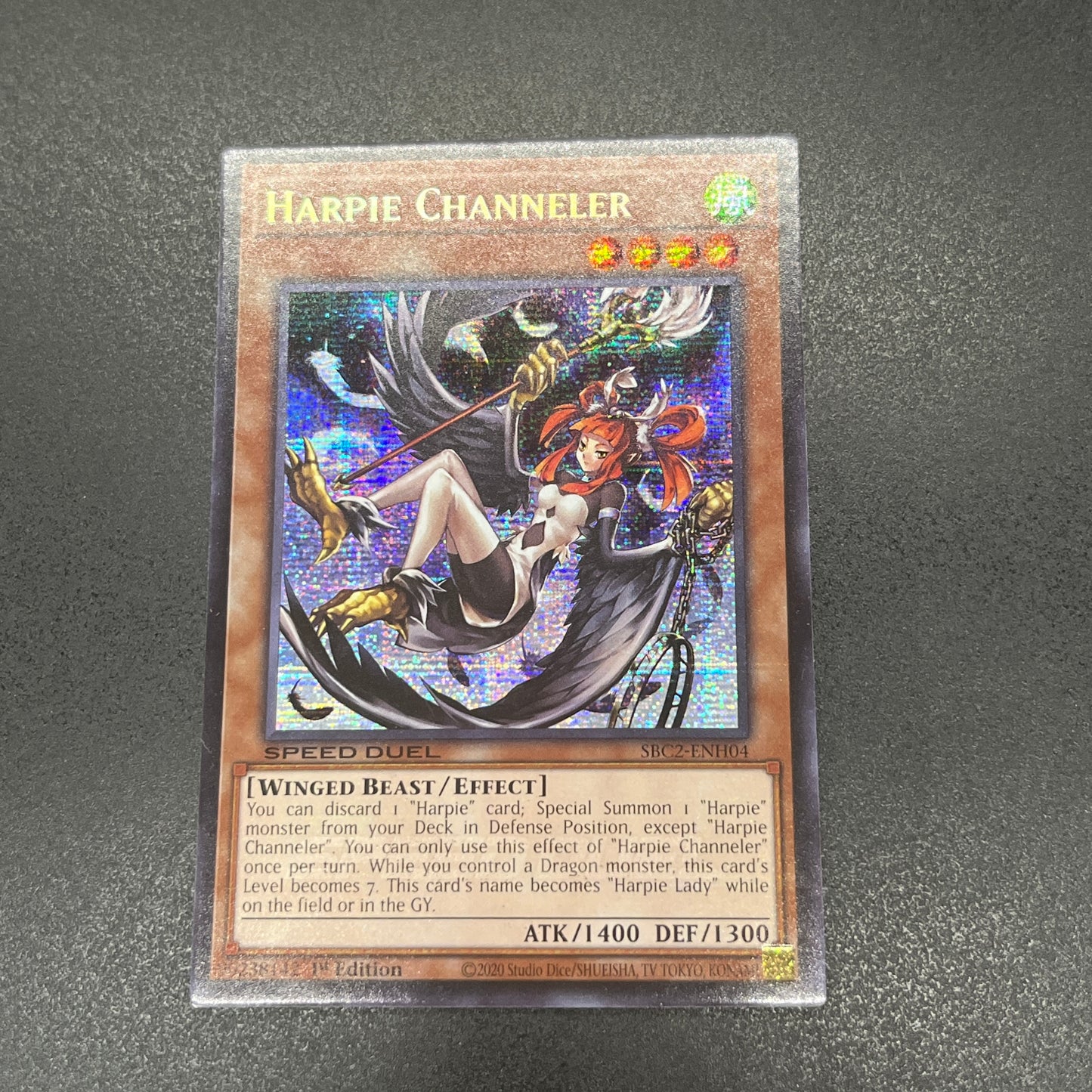 遊戯王 ハーピィ・クイーン/シークレット/英語/1st