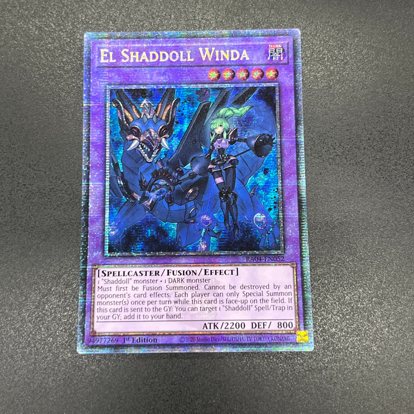 遊戯王 エルシャドール・ミドラーシュ/クオシク/英語/1st/EU