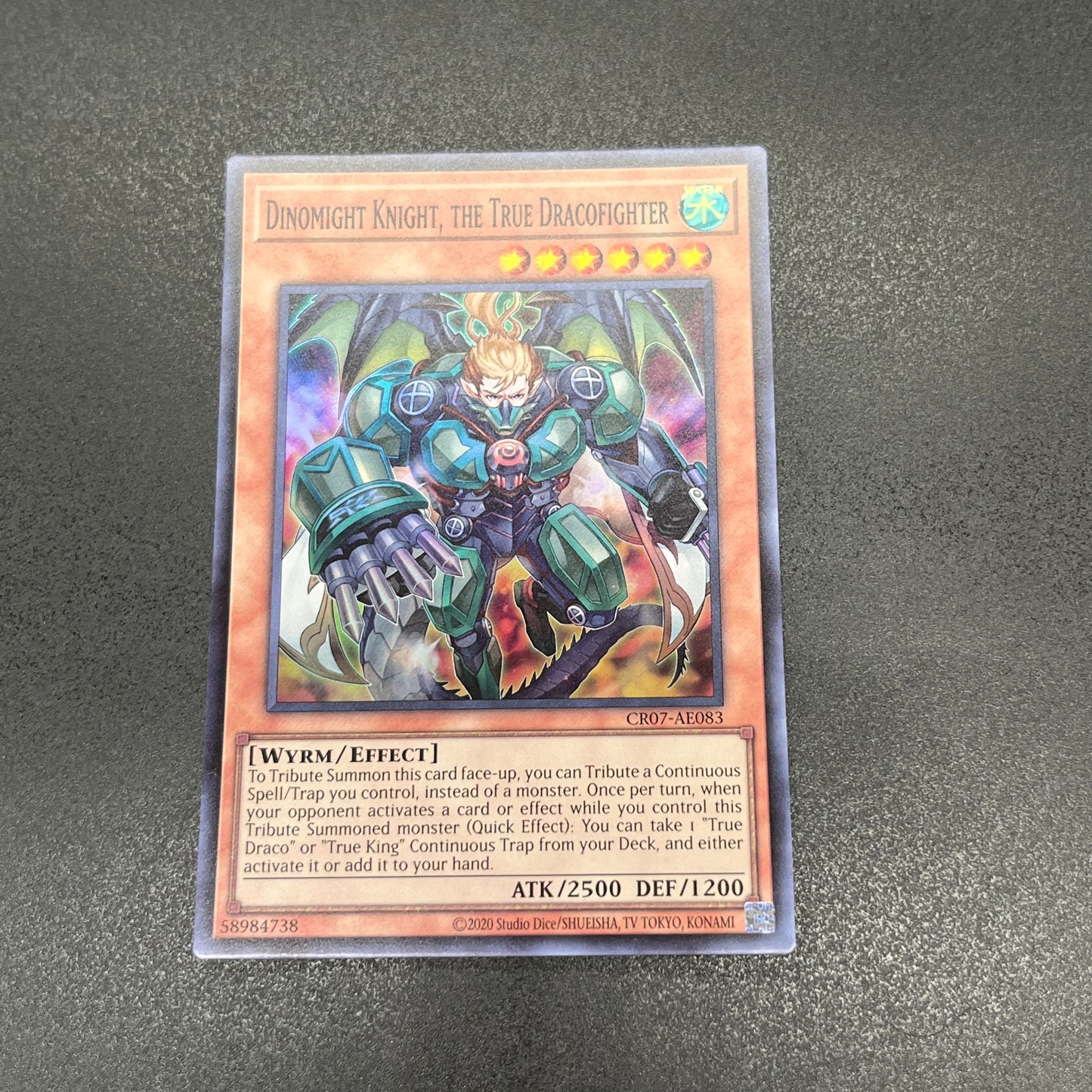 遊戯王 真竜拳士ダイナマイトK/スーパー/英語/泰亜版