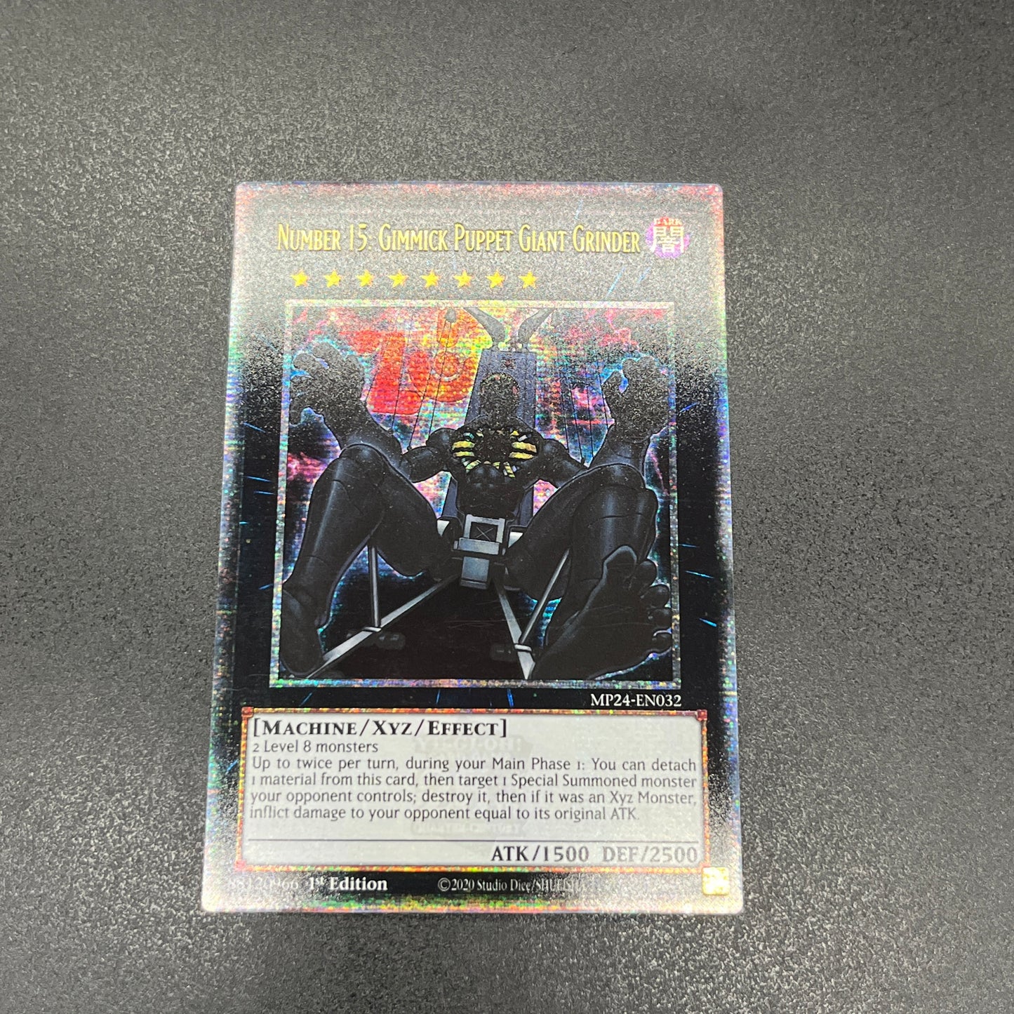 遊戯王 No.15 ギミック・パペット-ジャイアントキラー/クオシク/英語/1st/EU