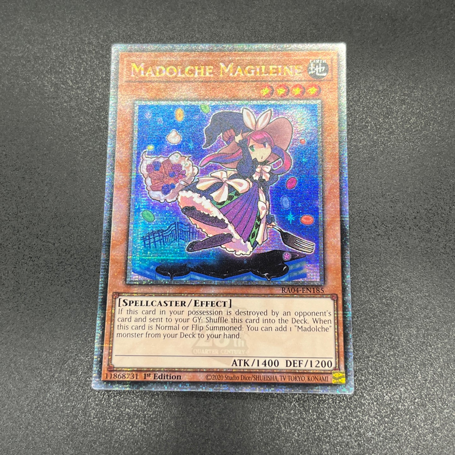 遊戯王 マドルチェ・マジョレーヌ/クオシク/英語/1st/EU版