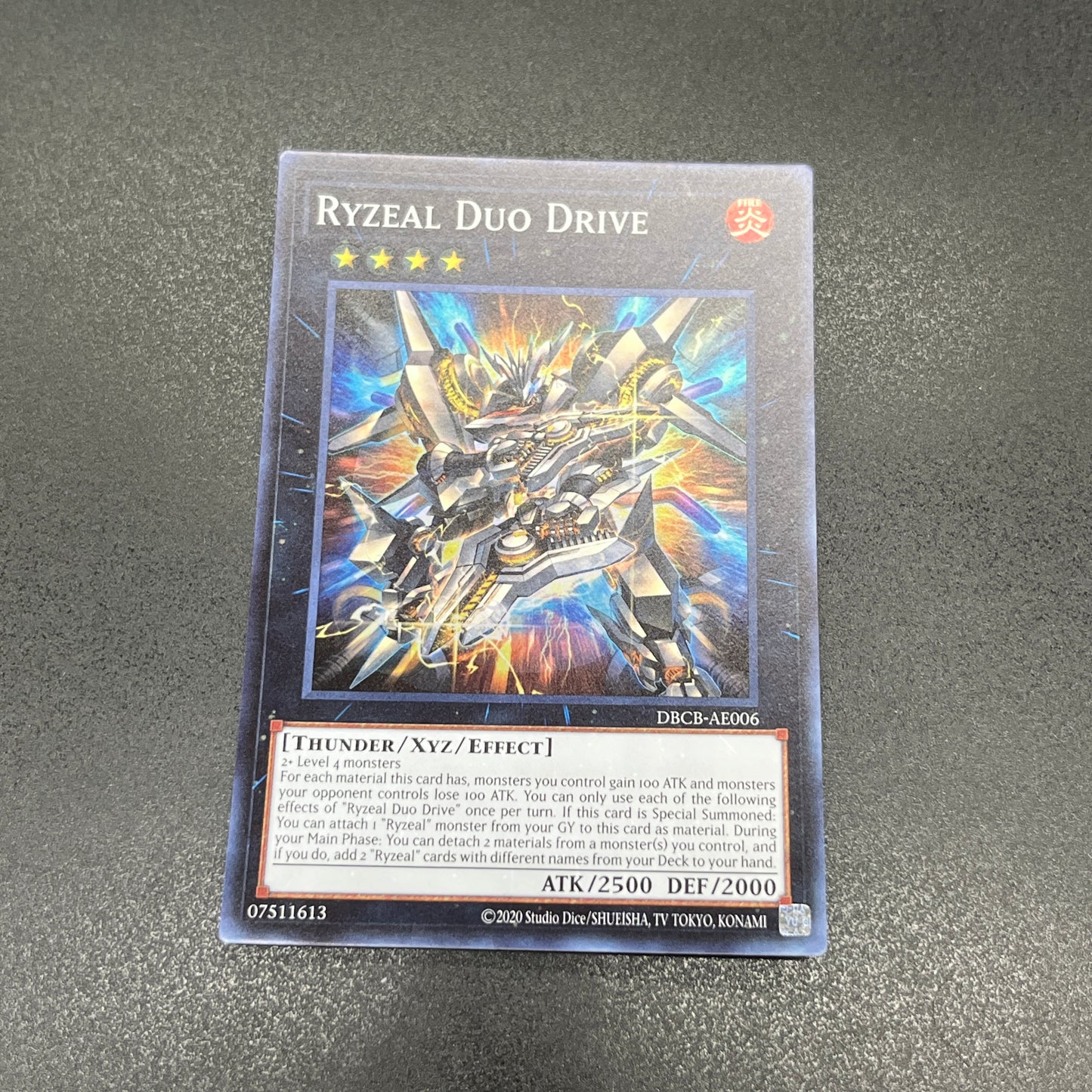 遊戯王 ライゼオル・デュオドライブ/スーパー/英語/泰亜版