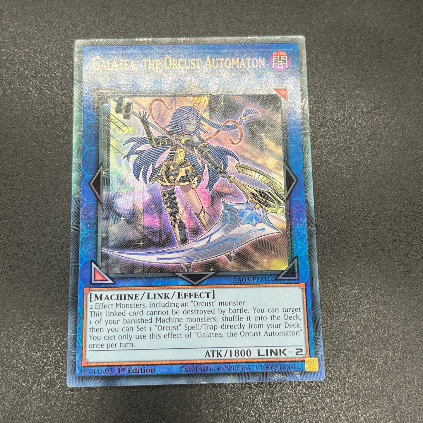 遊戯王 オルフェゴール・ガラテア/コレクターズ/英語/1st/EU