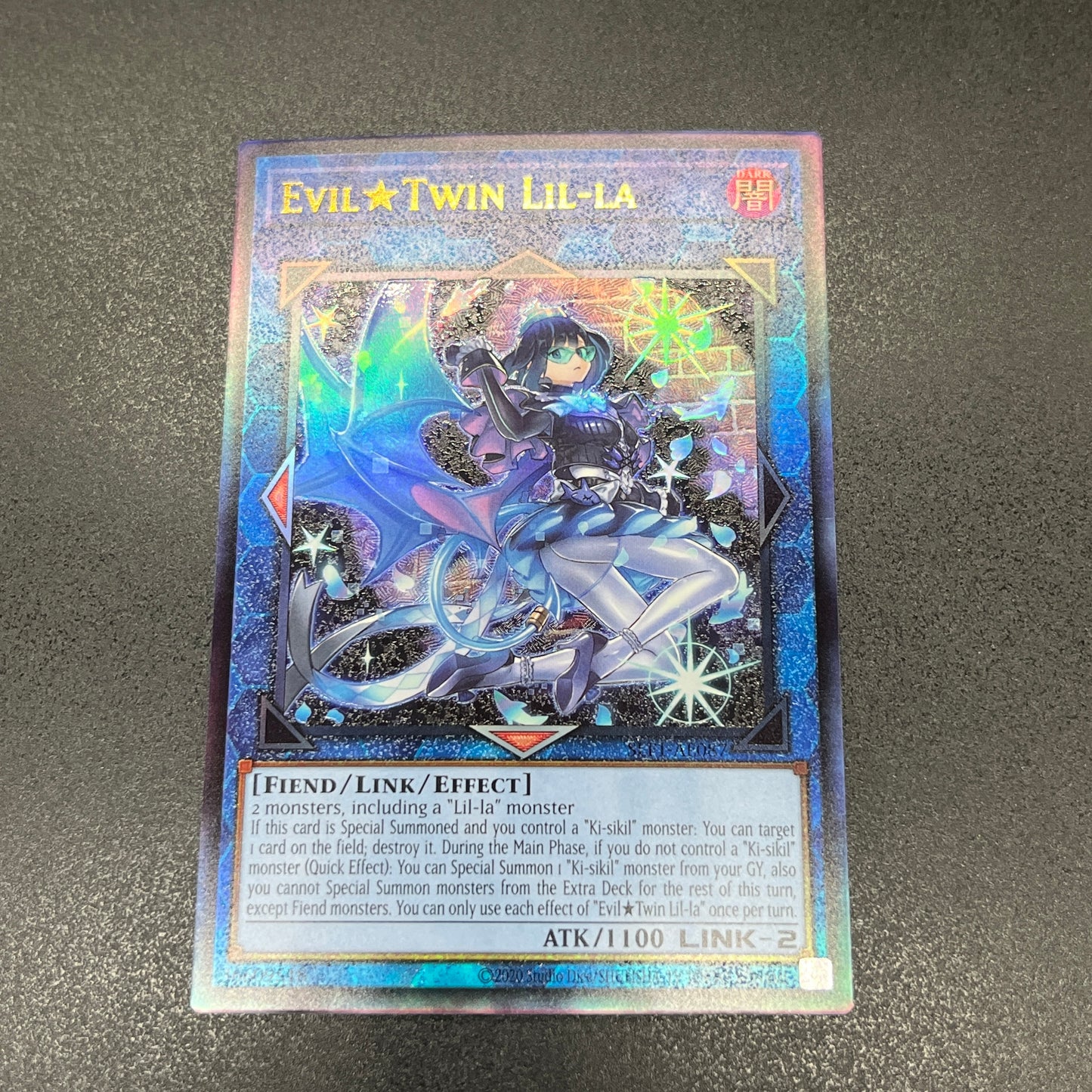遊戯王 Evil★Twin リィラ/レリーフ/英語/泰亜版