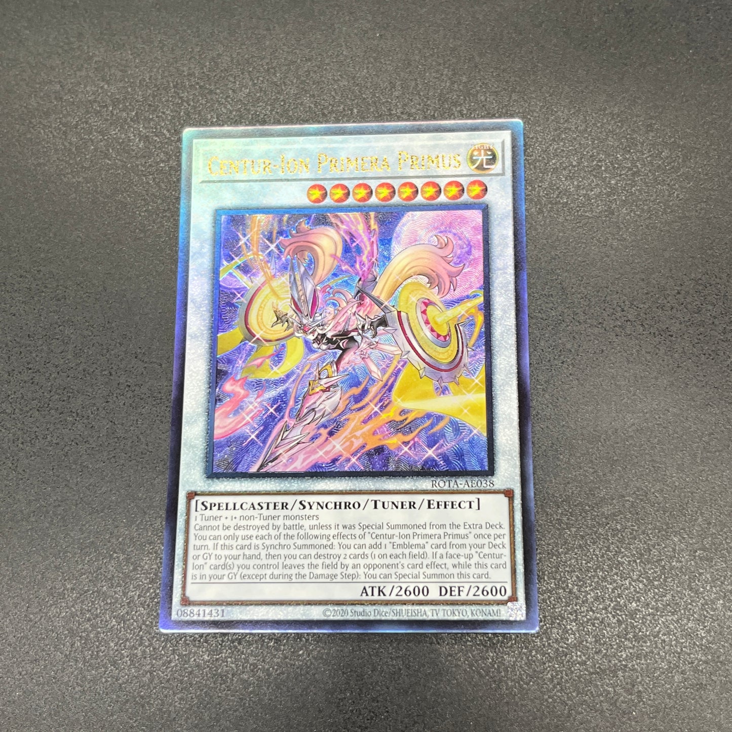 遊戯王 騎士皇プリメラ・プリムス/レリーフ/英語/泰亜版