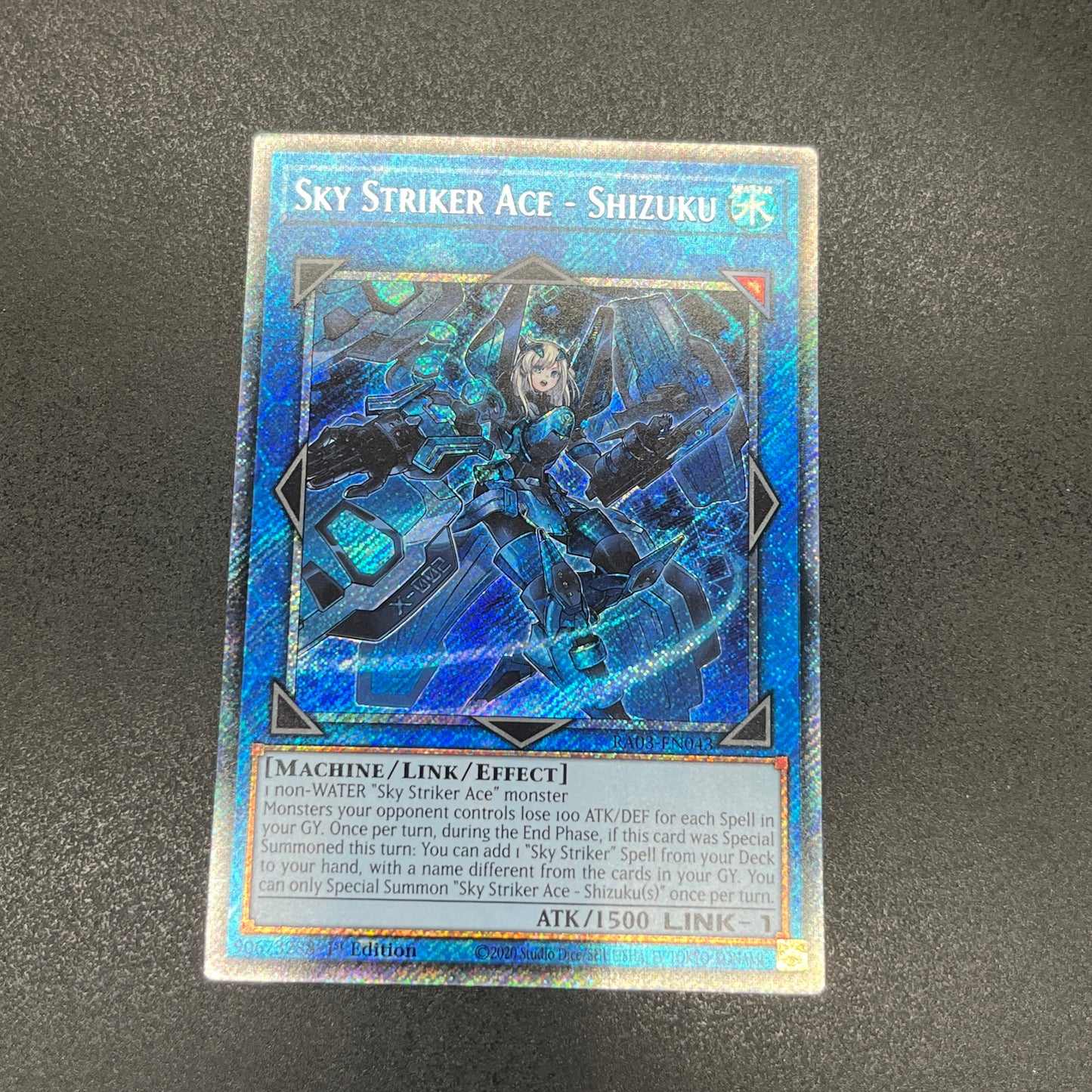 遊戯王 閃刀姫-シズク/プラチナ/英語/1st/EU