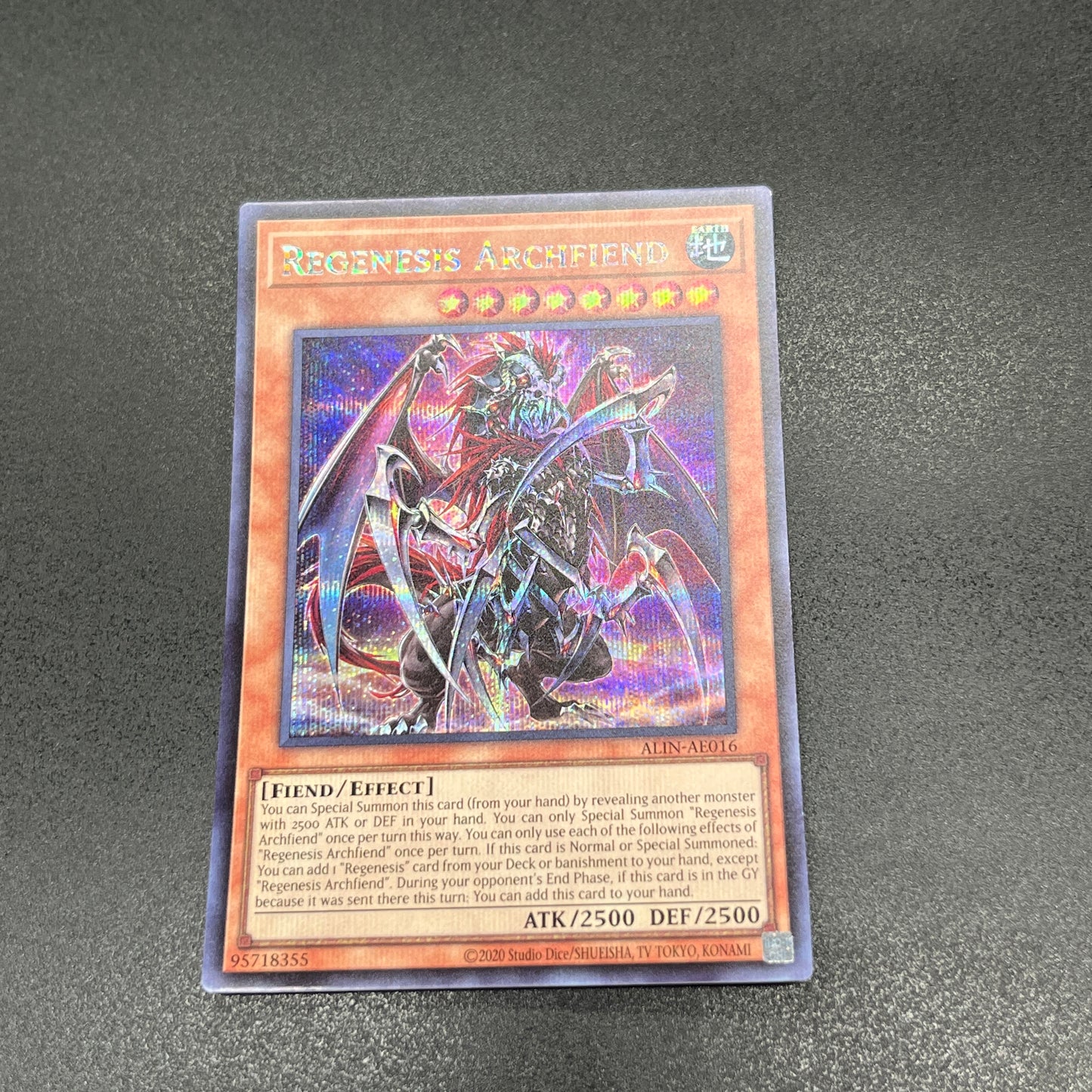 遊戯王 再世の魔神 ベミドバル/シークレット/英語/泰亜版