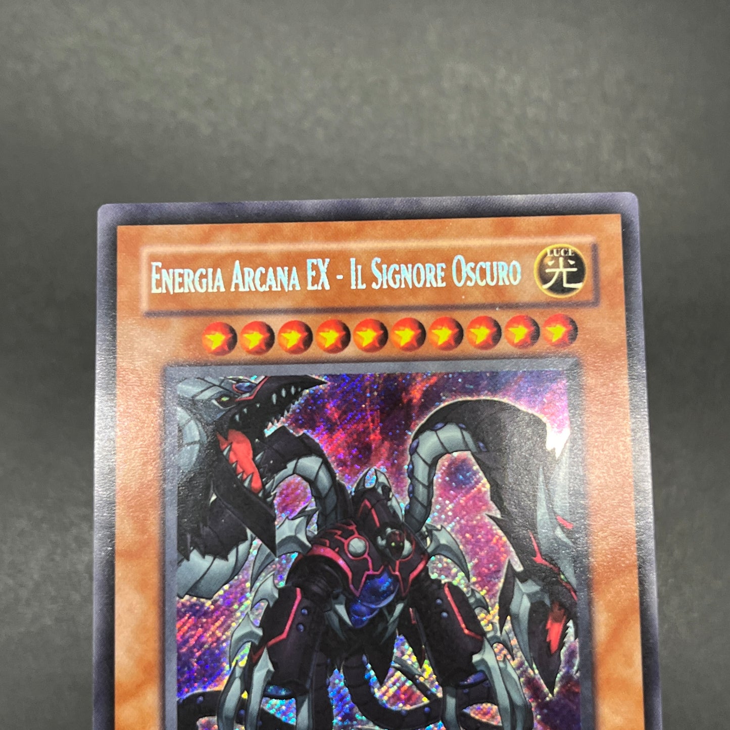 遊戯王 アルカナフォースEX-THE DARK RULER/シークレット/イタリア/1st/EU版