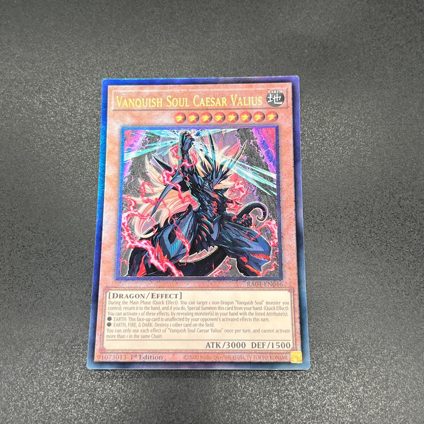 遊戯王 VS 龍帝ヴァリウス/レリーフ/英語/1st/EU