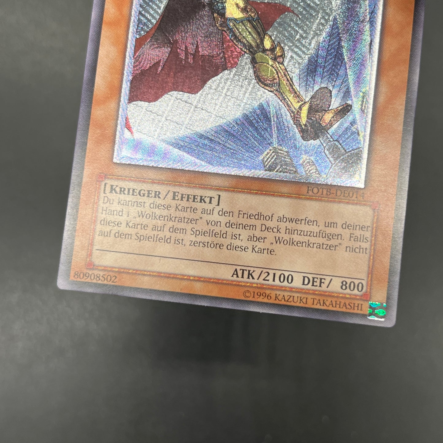 遊戯王 E・HERO キャプテン・ゴールド/レリーフ/ドイツ語/EU版