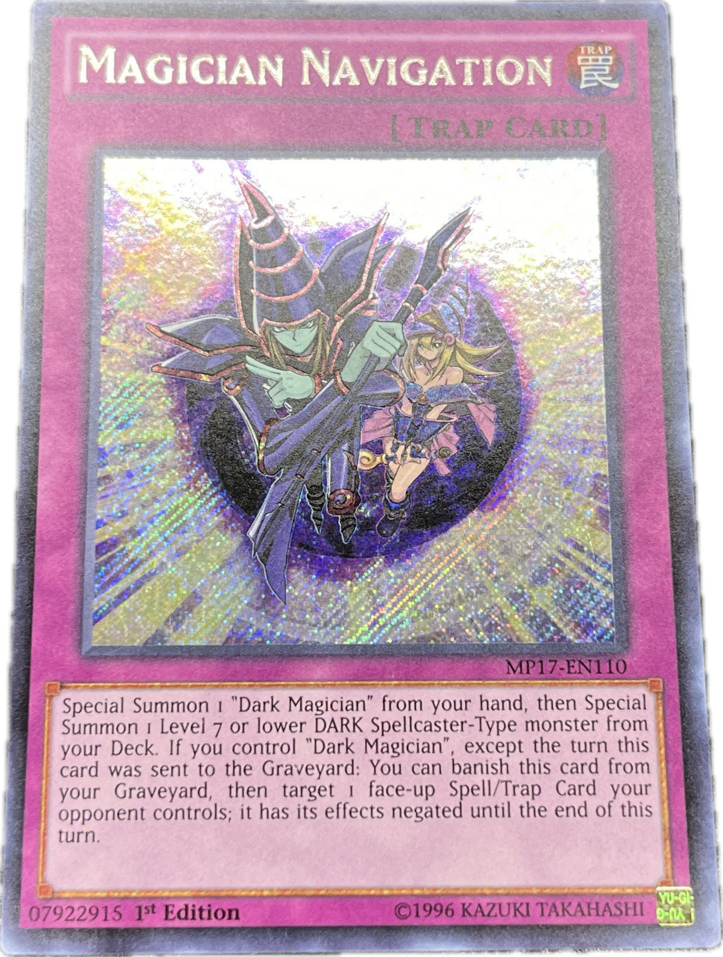 遊戯王 マジシャンズ・ナビゲート/シークレット/英語/1st