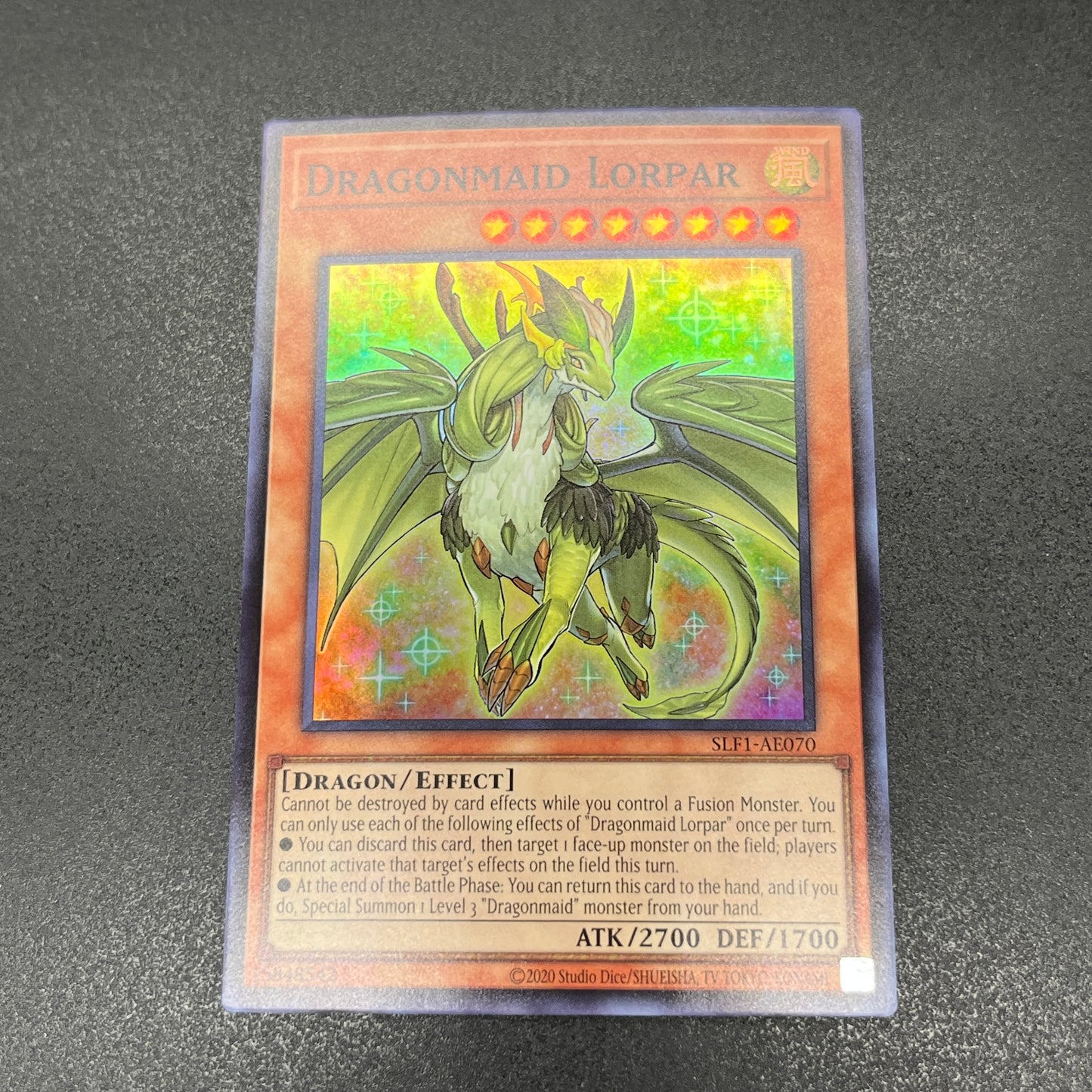 遊戯王 ドラゴンメイド・ルフト/スーパー/英語/泰亜版