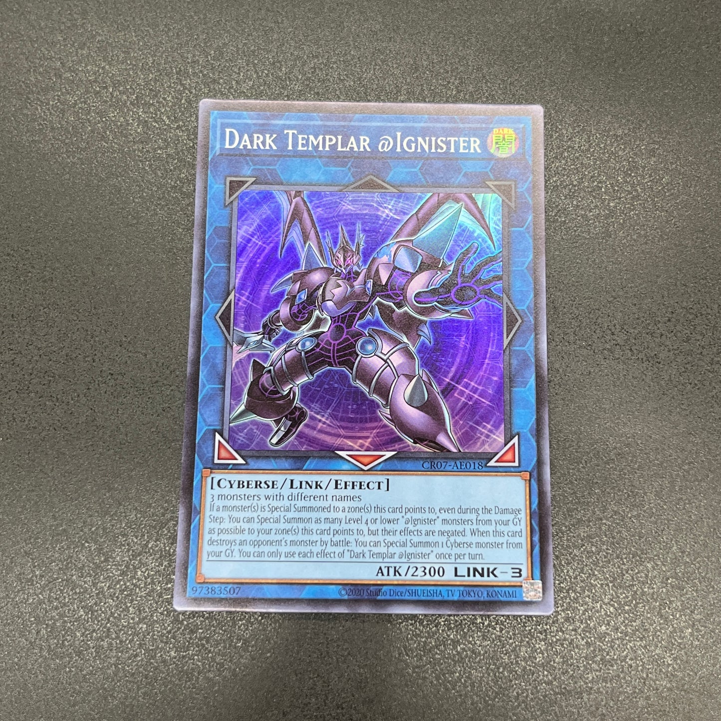 遊戯王 ダークナイト@イグニスター/スーパー/英語/泰亜版