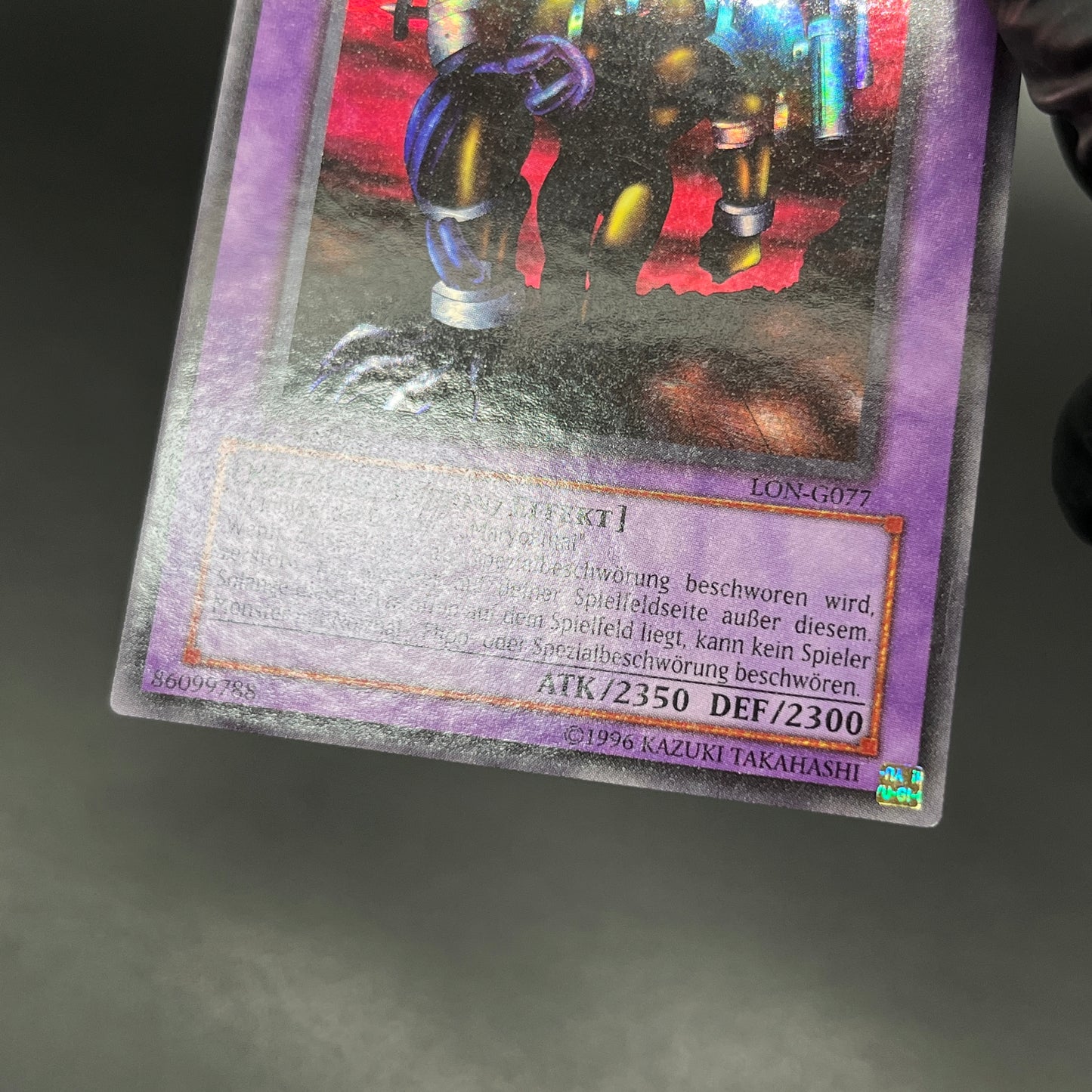 遊戯王 異星の最終戦士/ウルトラ/ドイツ/1st/EU版