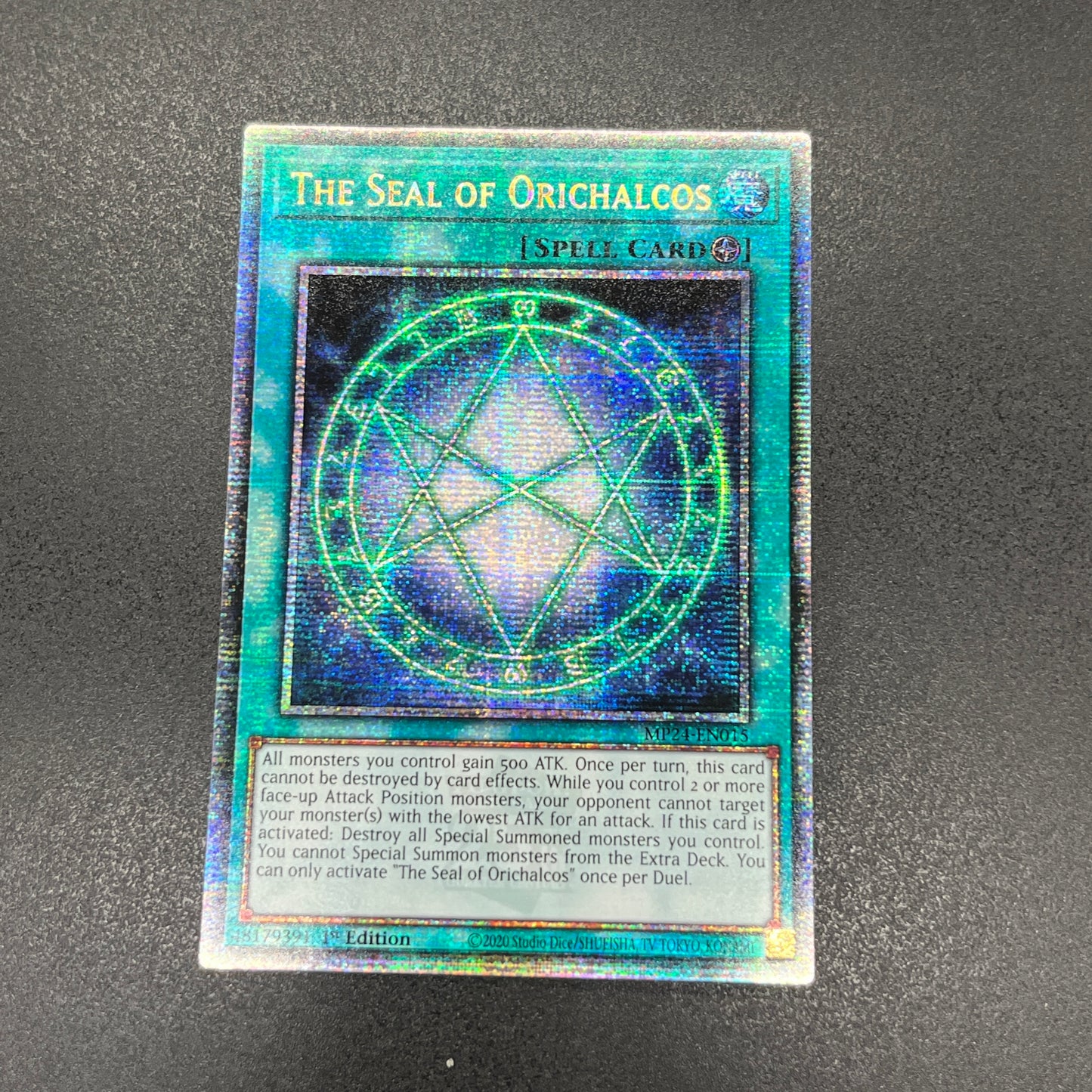 遊戯王 オレイカルコスの結界/クオシク/英語/1st/EU版