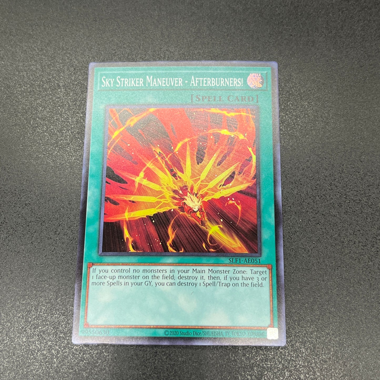 遊戯王 閃刀術式-アフターバーナー/スーパー/英語/泰亜版