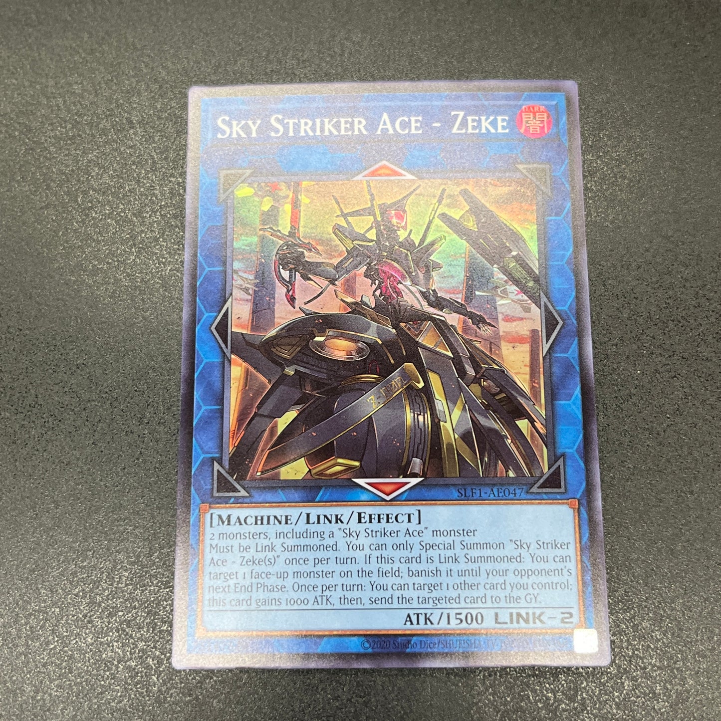 遊戯王 閃刀姫-ジーク/スーパー/英語/泰亜版