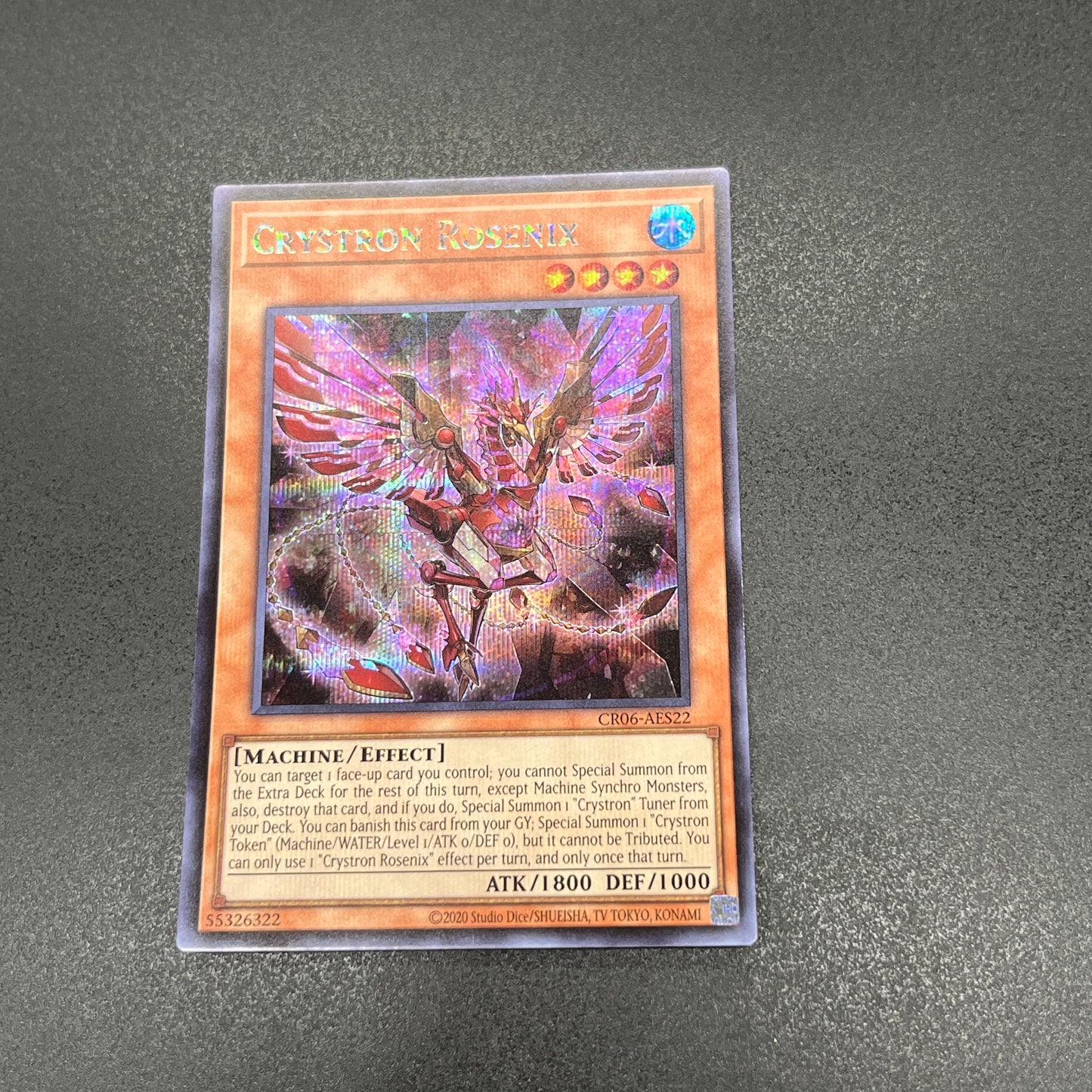 遊戯王 水晶機巧-ローズニクス/シークレット/英語/泰亜版