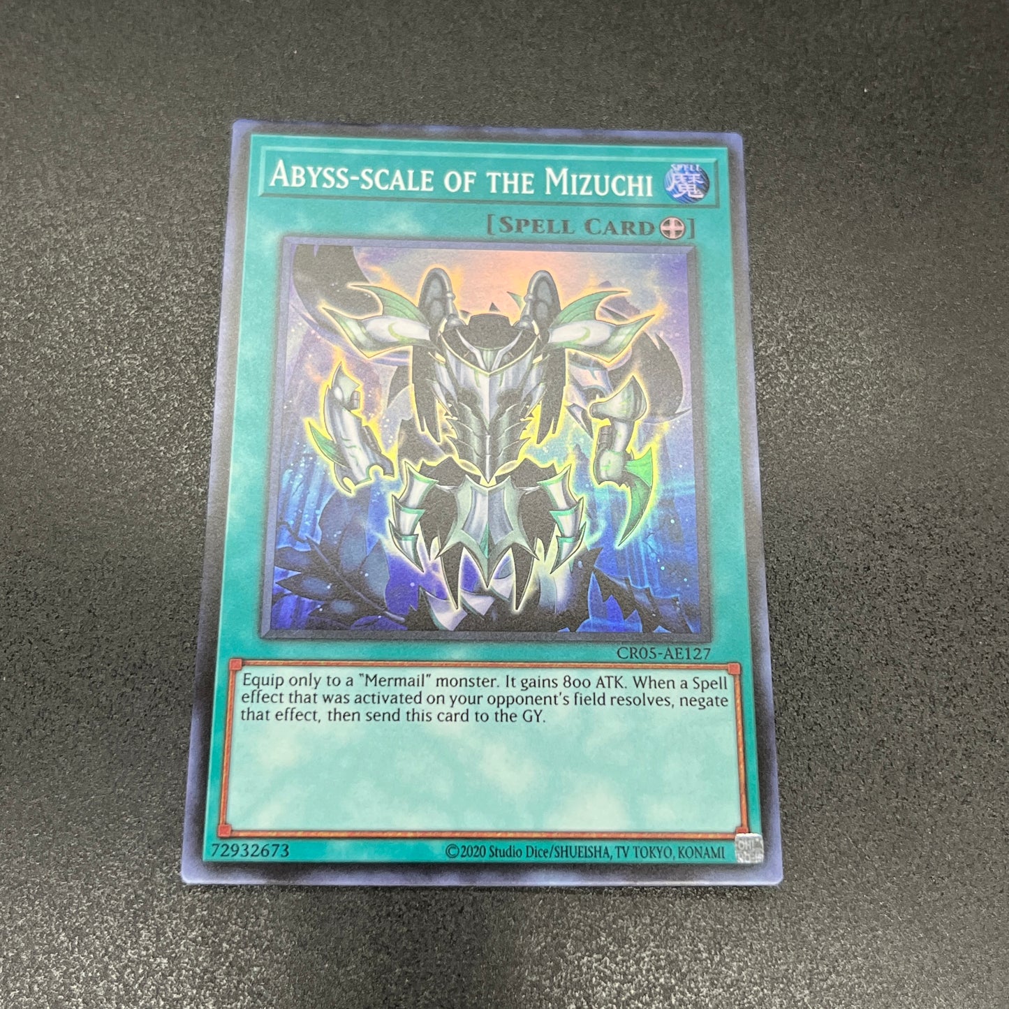 遊戯王 アビスケイル-ミヅチ/スーパー/英語/泰亜版