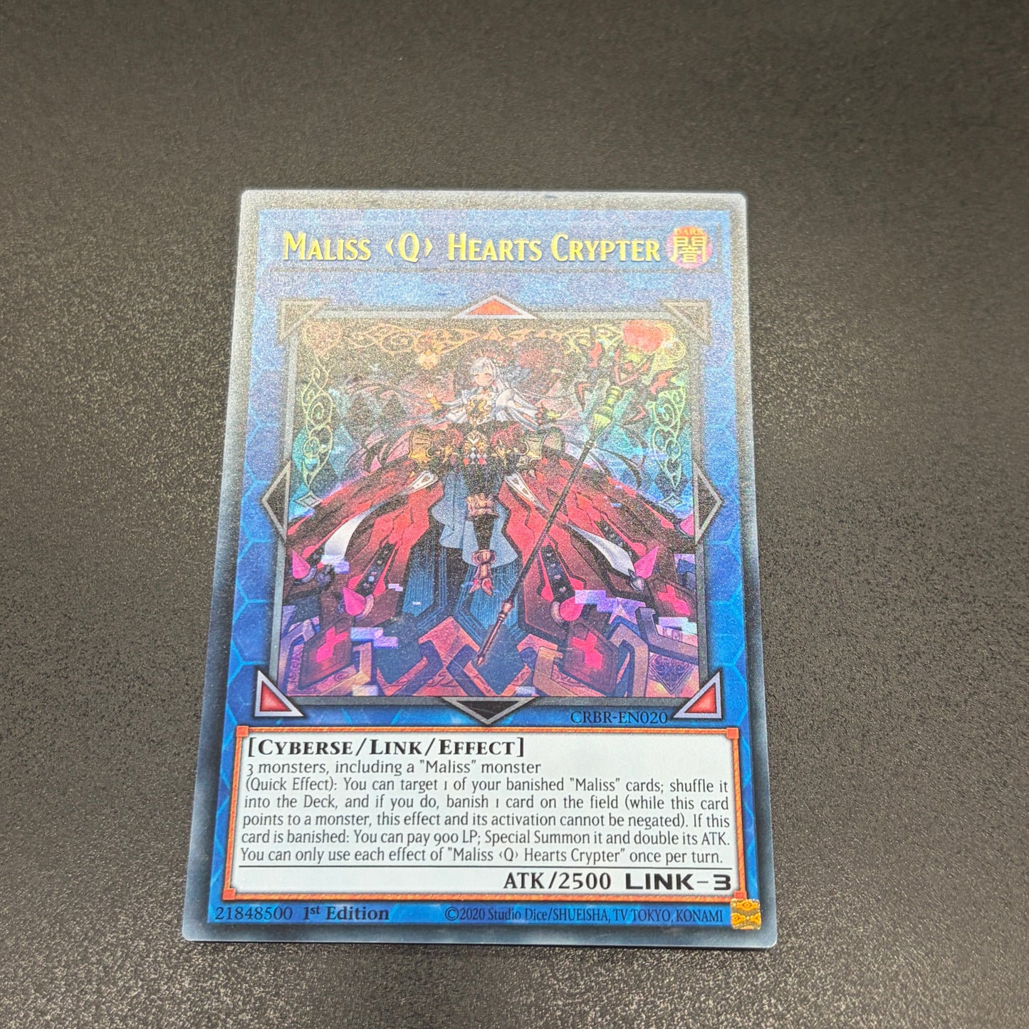 遊戯王 M∀LICE<Q>HEARTS OF CRYPTER/ウルトラ/1st/英語