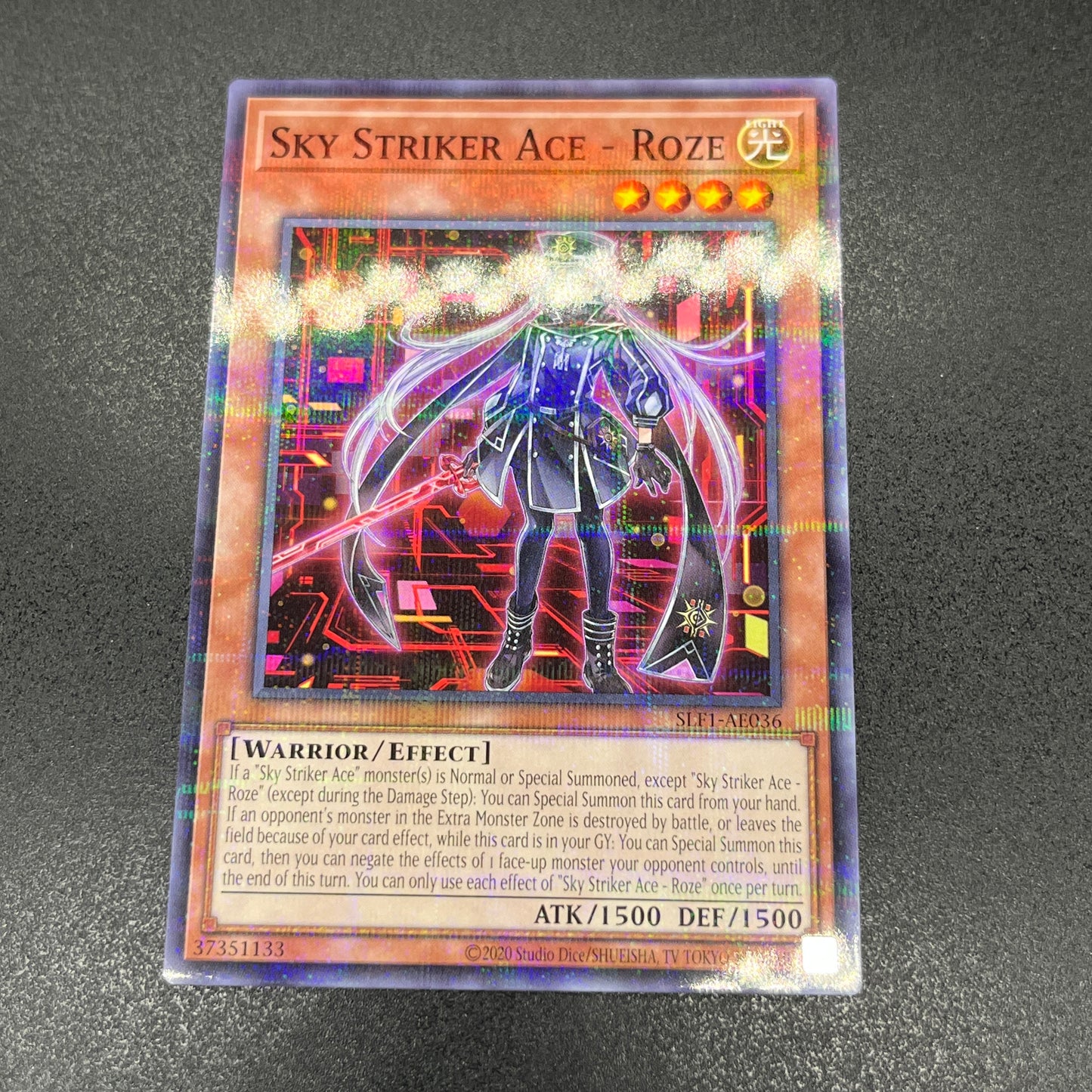 遊戯王 閃刀姫-ロゼ/パラレル/英語/泰亜版