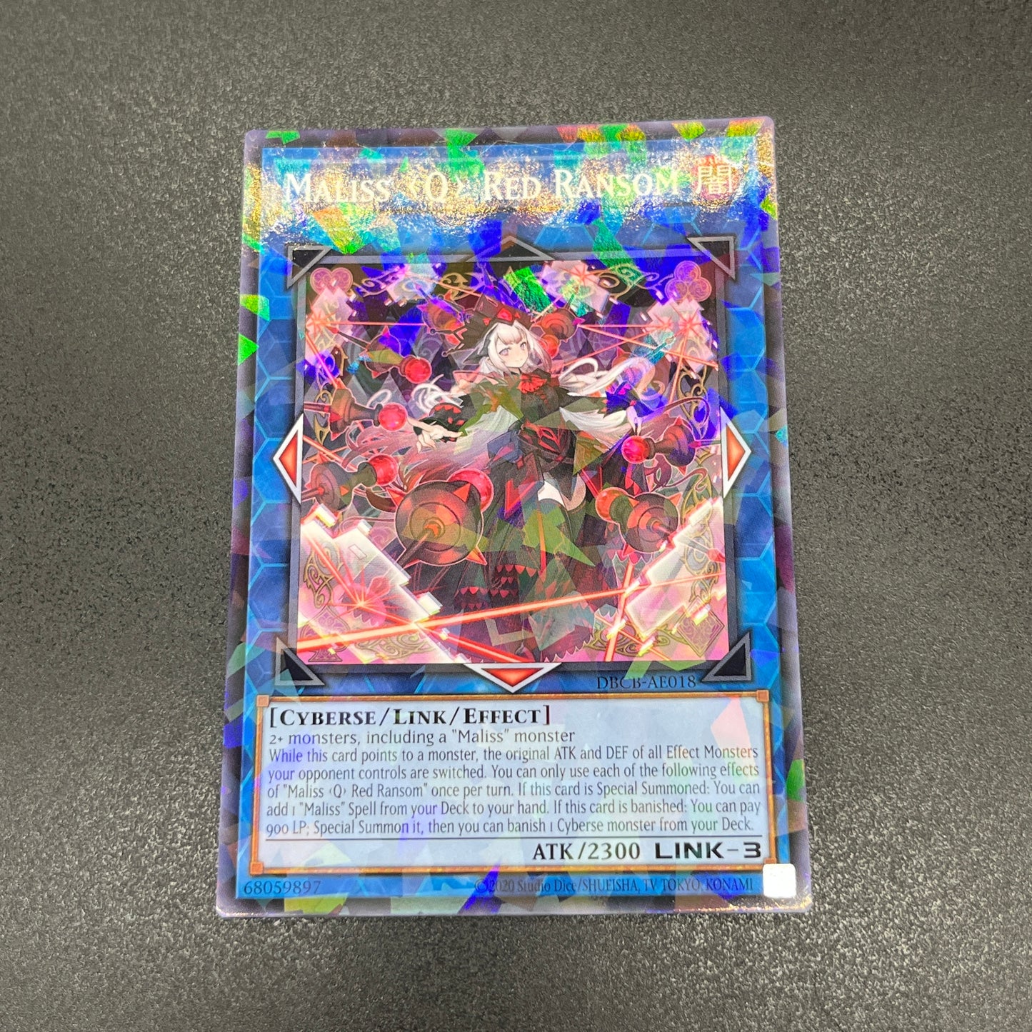 遊戯王 M∀LICE<Q>RED RANSOM/パラレル/英語/泰亜版