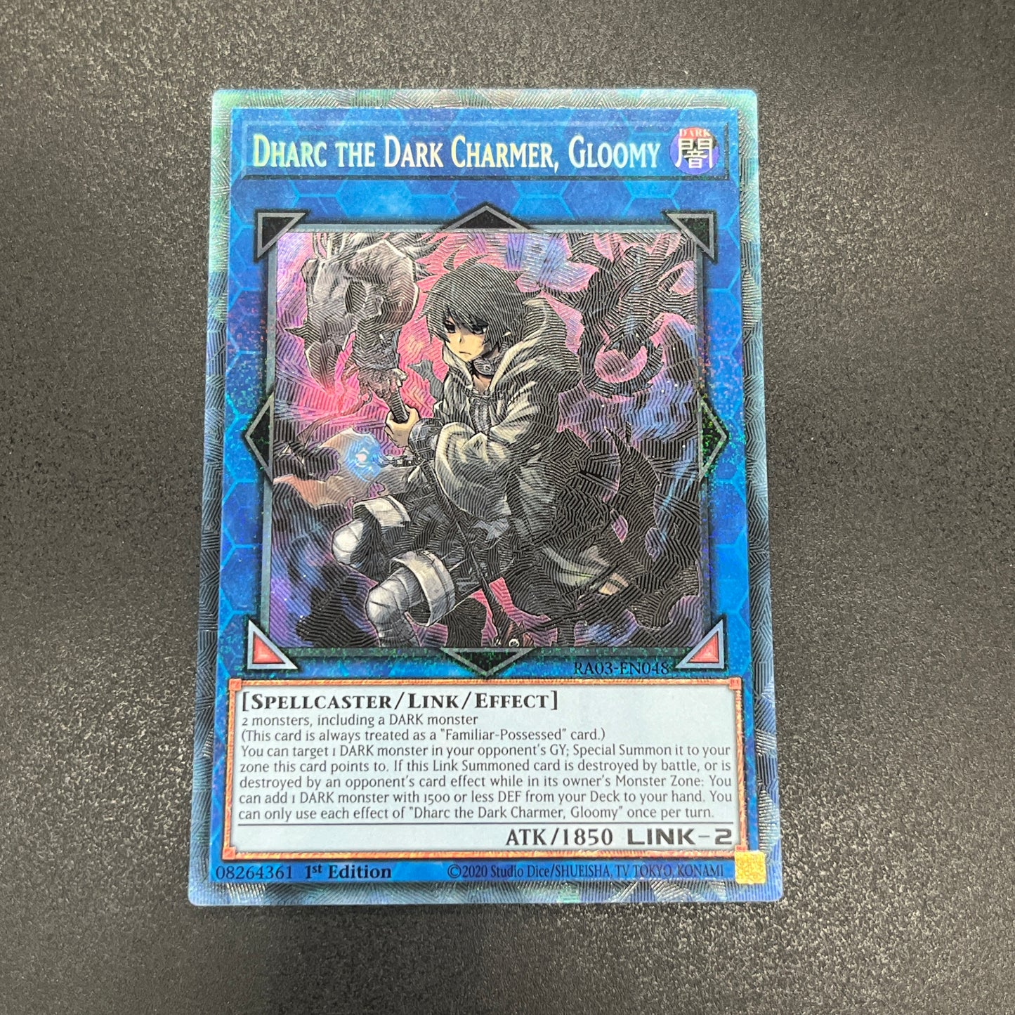 遊戯王 暗影の闇霊使いダルク/コレクターズ/英語/1st/EU版