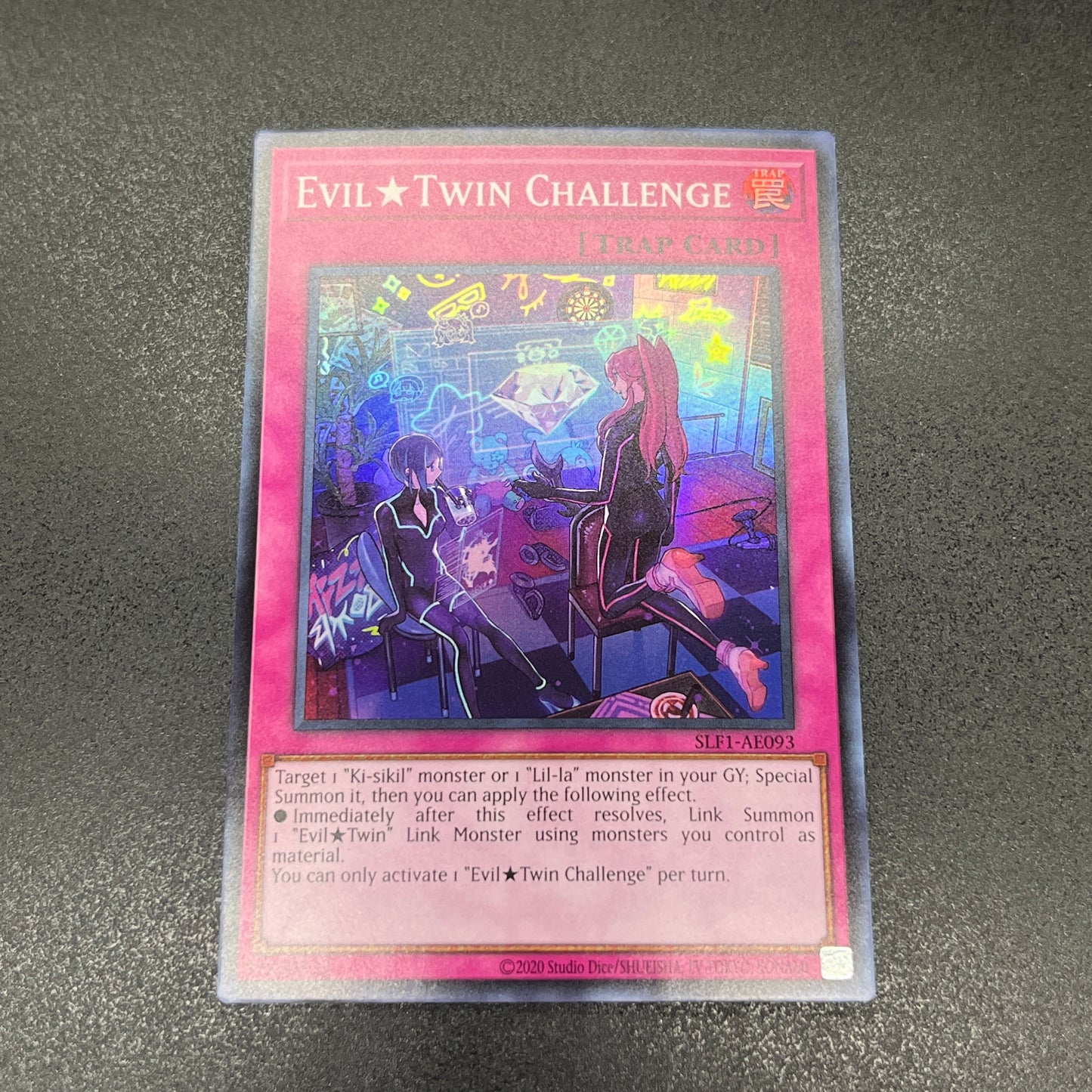 遊戯王 Evil★Twin チャレンジ/スーパー/英語/泰亜版