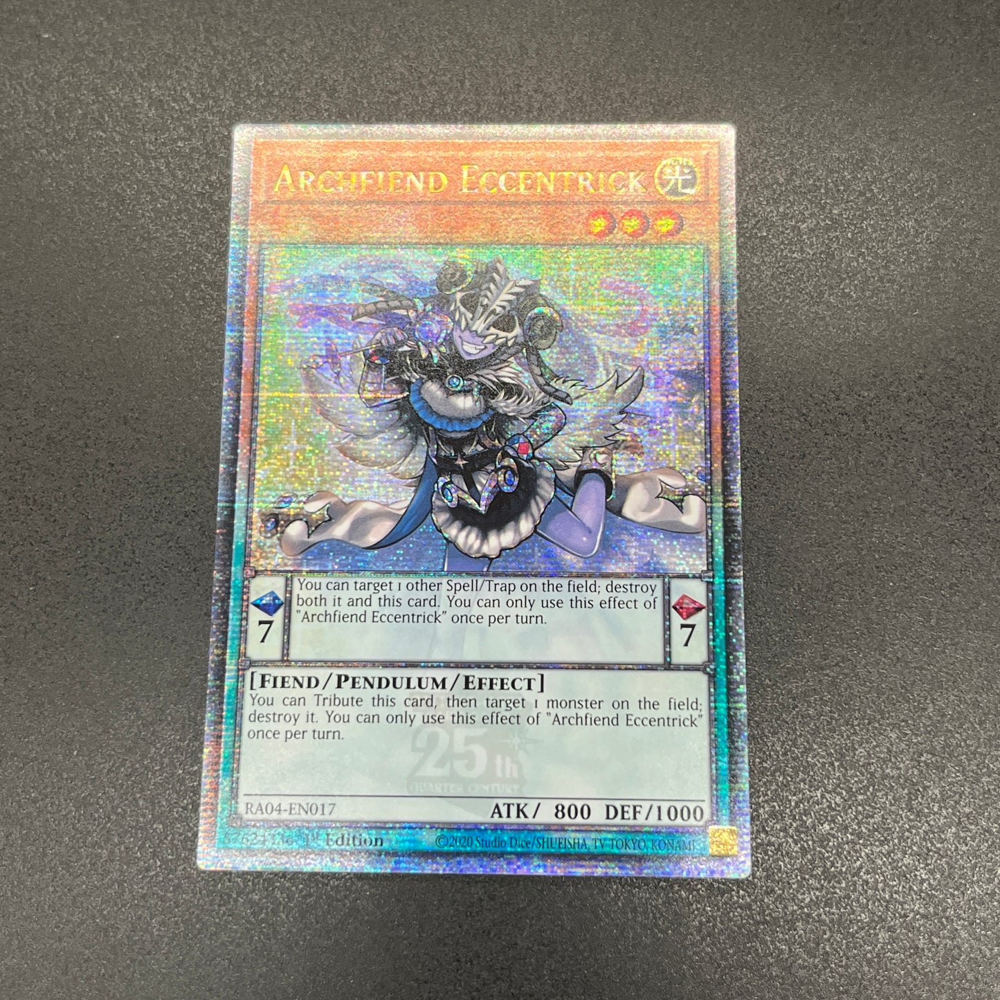 遊戯王 エキセントリック・デーモン/クオシク/英語/1st/EU版