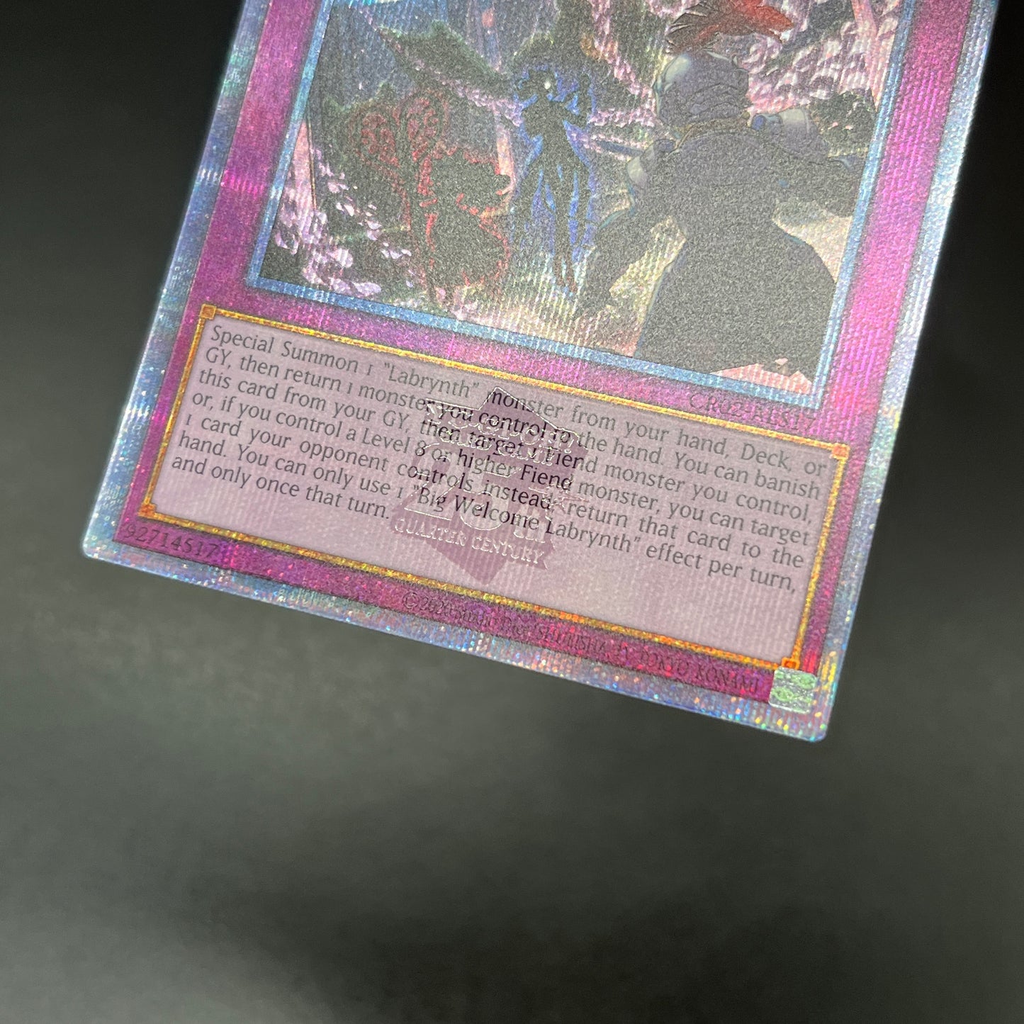 遊戯王 ビッグウェルカム・ラビュリンス/クオシク/英語/泰亜版