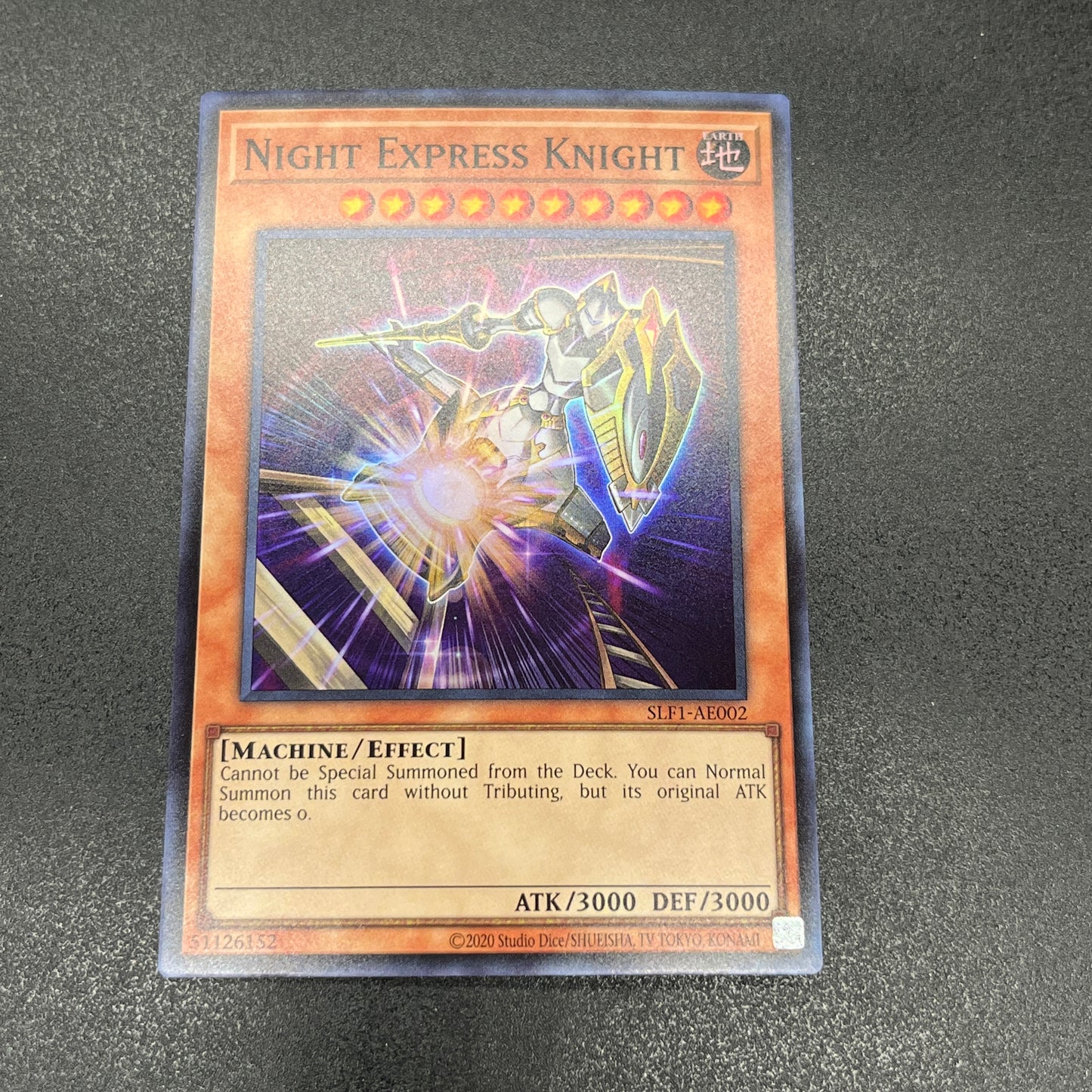 遊戯王 深夜急行騎士ナイト・エクスプレス・ナイト/スーパー/英語/泰亜版