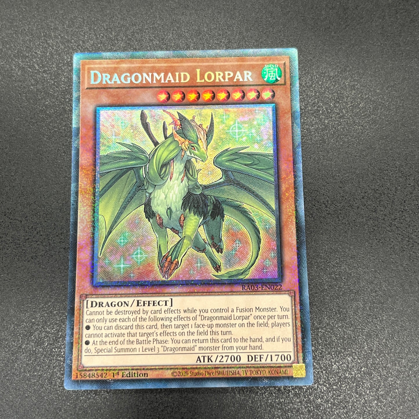 遊戯王 ドラゴンメイド・ルフト/コレクターズ/英語/1st/EU