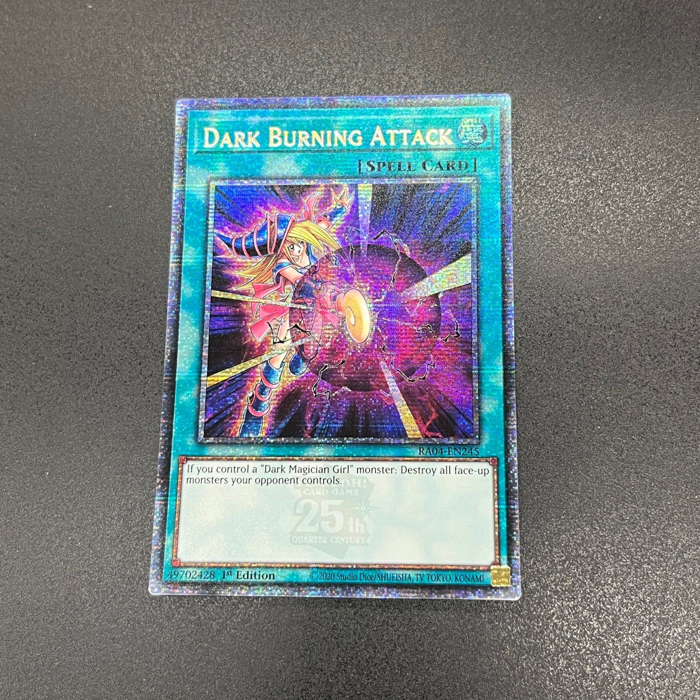 遊戯王 黒・魔・導・爆・裂・破/クオシク/英語/1st/EU版