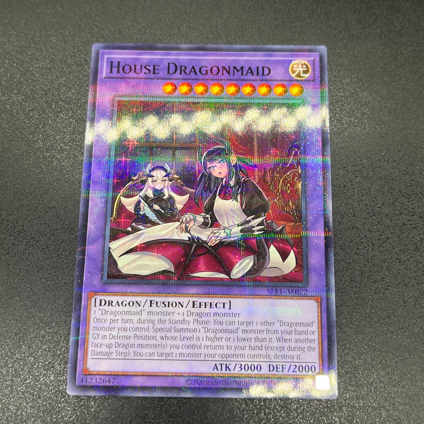 遊戯王 ドラゴンメイド・ハスキー/パラレル/英語/泰亜版