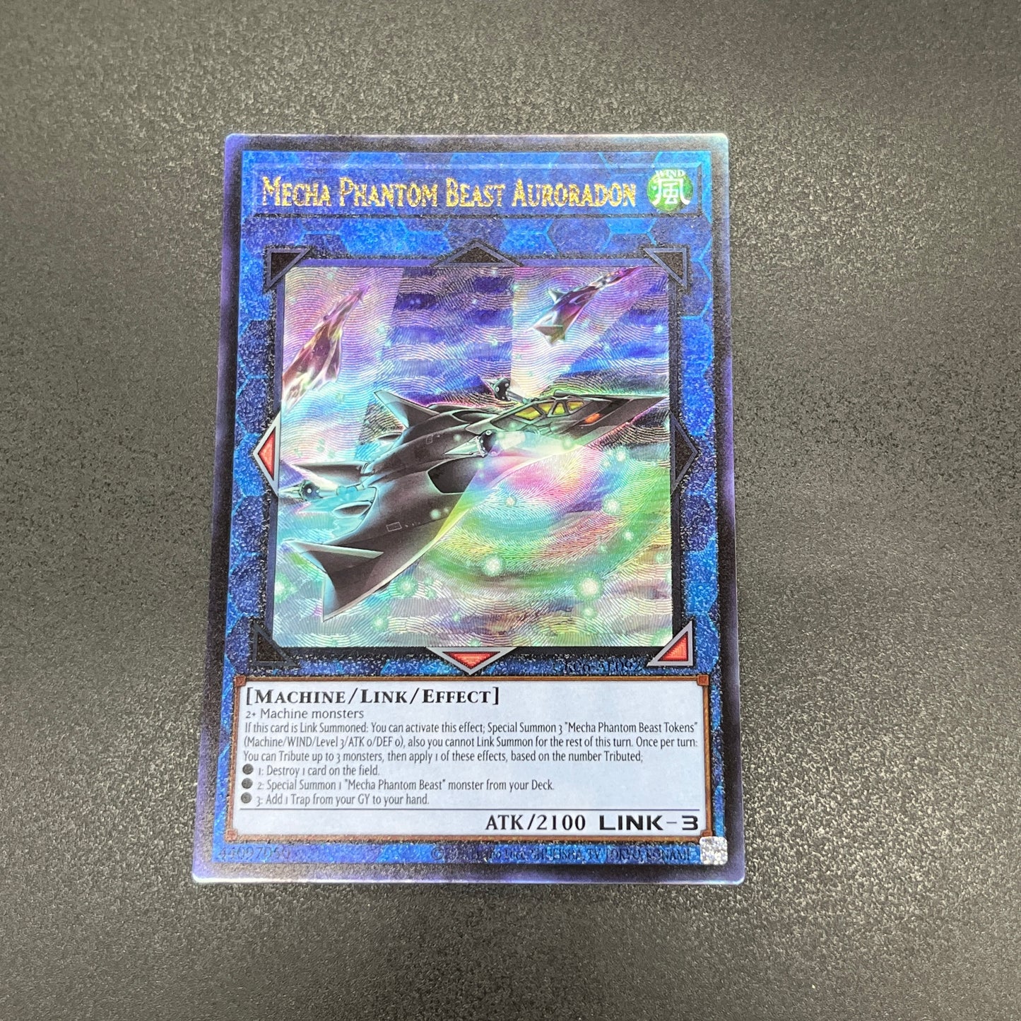 遊戯王 幻獣機アウローラドン/レリーフ/英語/泰亜版