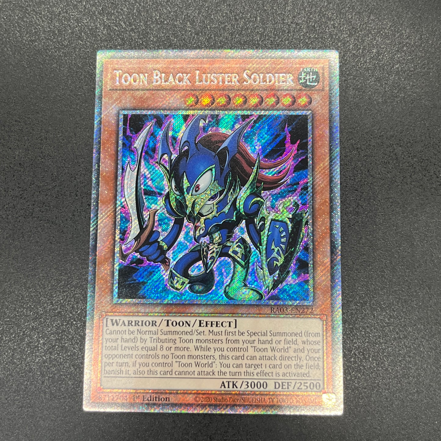 遊戯王 トゥーン・カオス・ソルジャー/プラチナ/英語/1st/EU