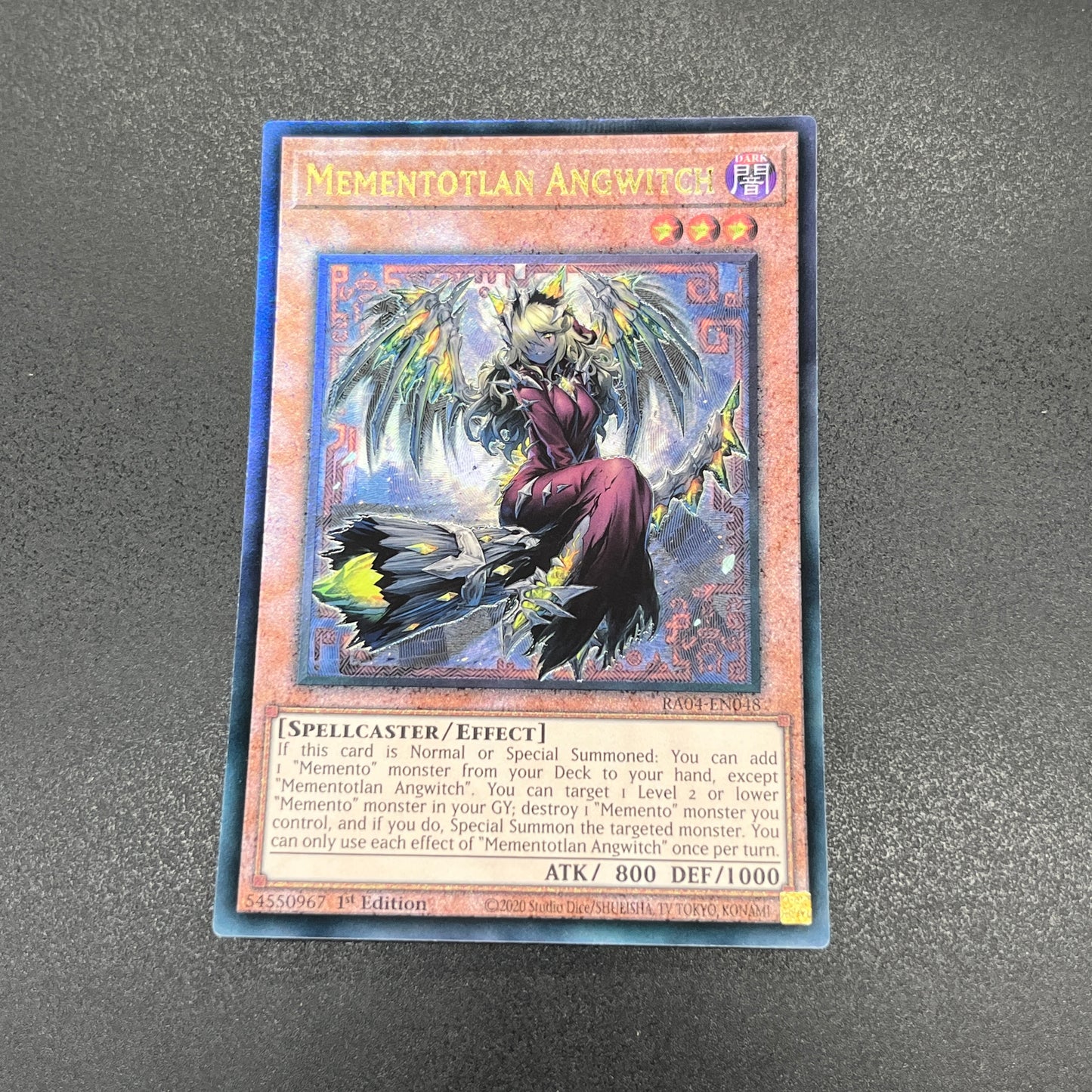 遊戯王 メメント・エンウィッチ/レリーフ/英語/1st/EU