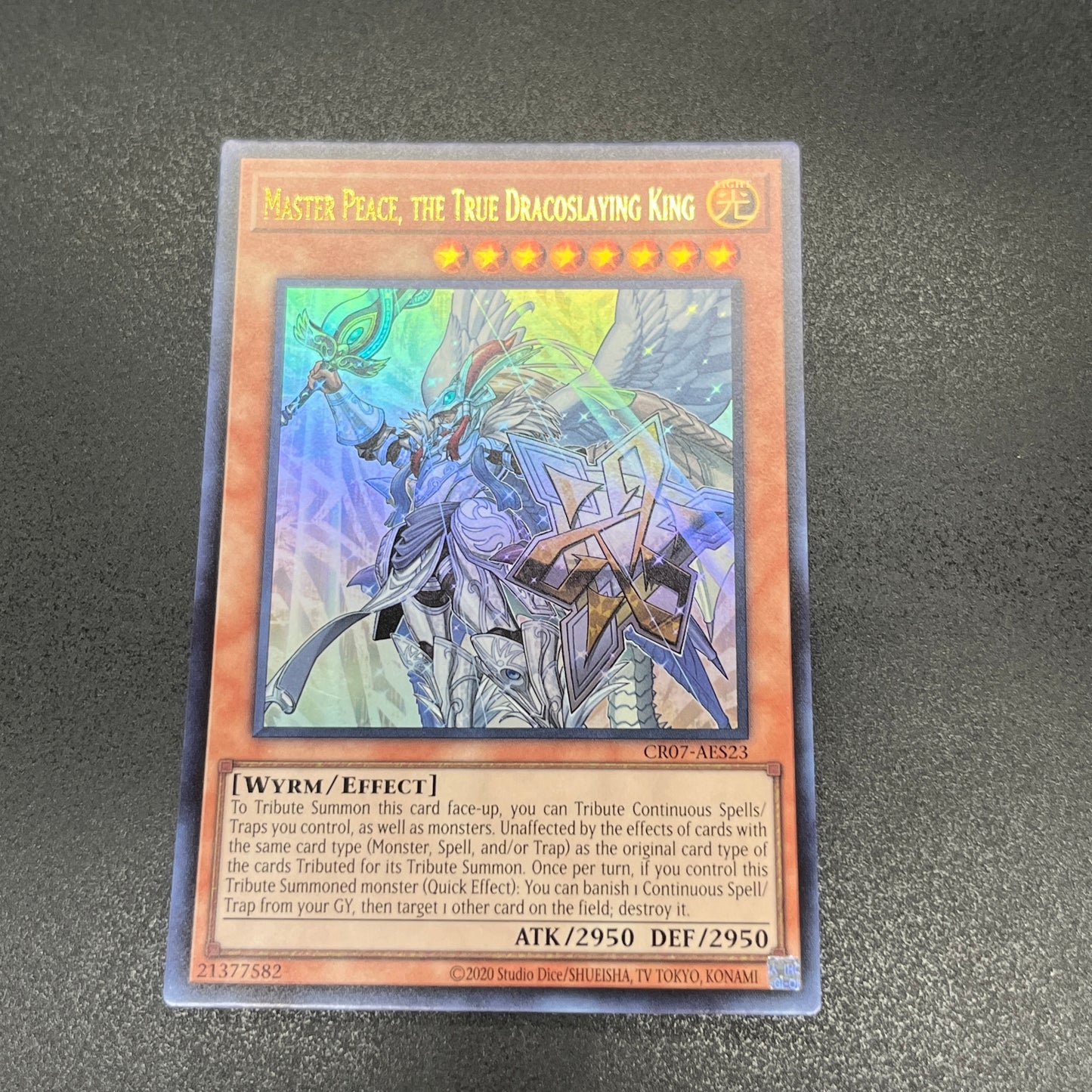 遊戯王 真竜剣皇マスターP/ウルトラ/英語/泰亜版