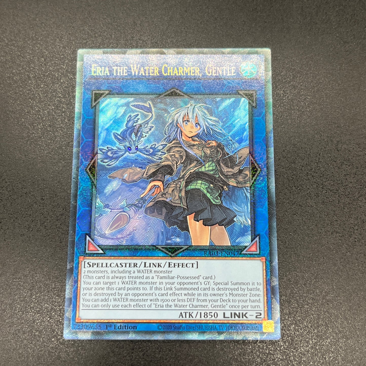 遊戯王 清冽の水霊使いエリア/コレクターズ/英語/1st/EU