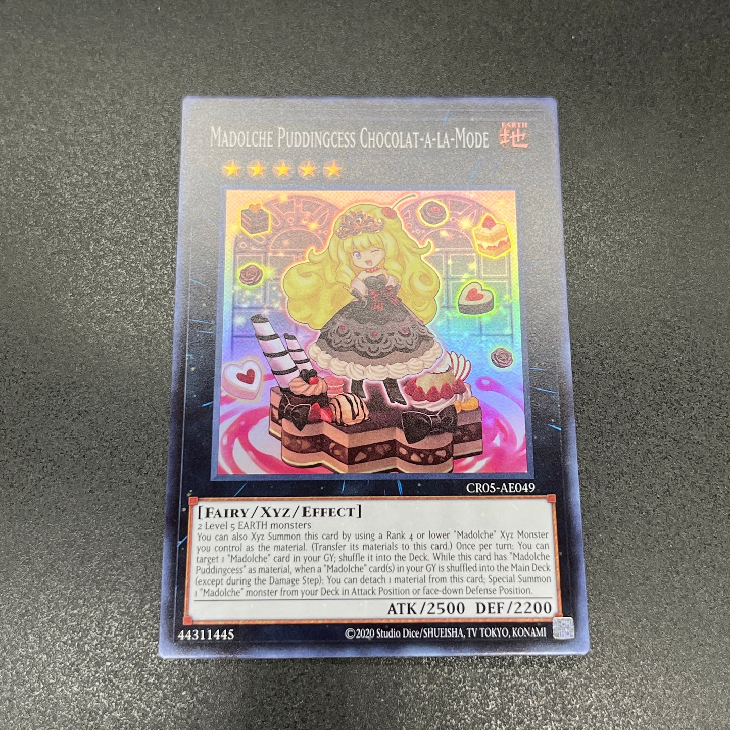 遊戯王 マドルチェ・プディンセス・ショコ・ア・ラ・モード/スーパー/英語/泰亜版