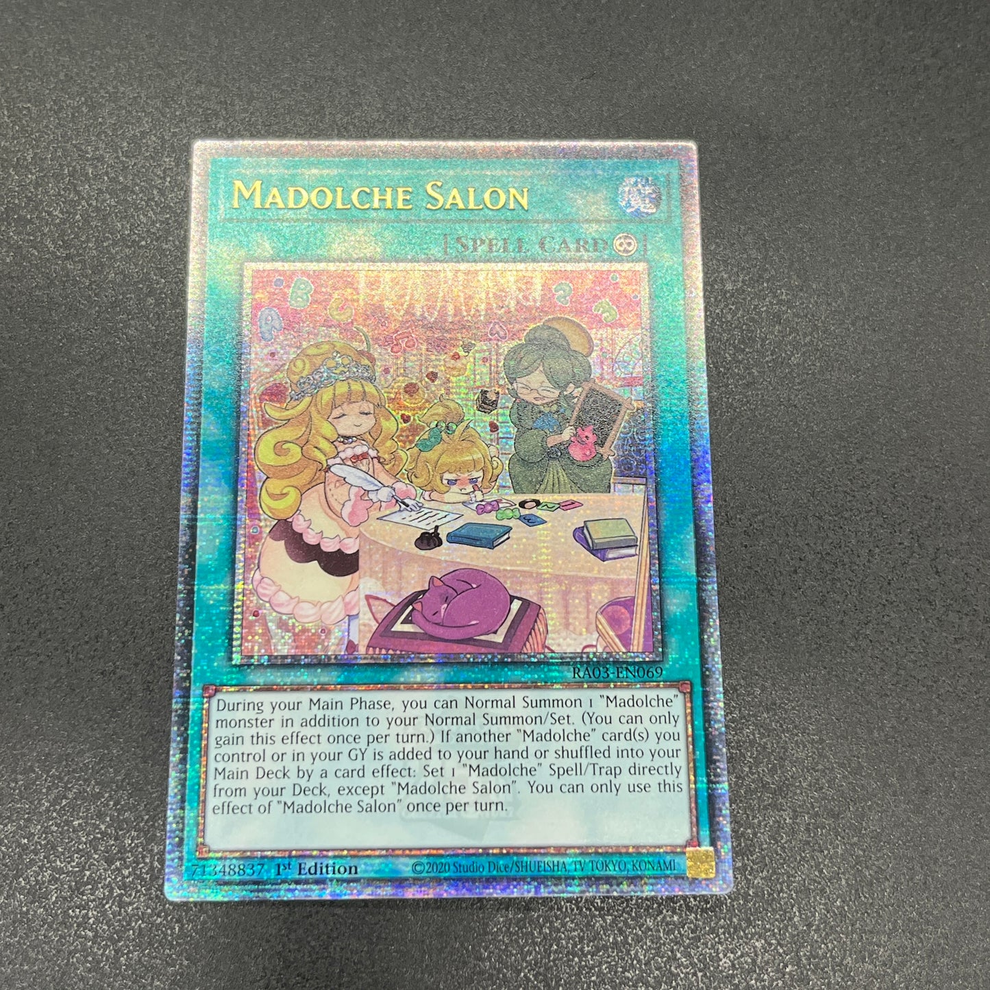 遊戯王 マドルチェ・サロン/クオシク/英語/1st/EU