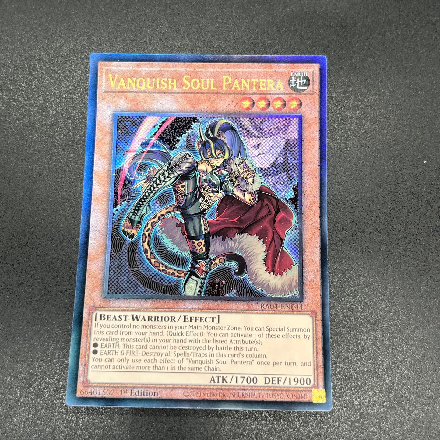 遊戯王 VS パンテラ/レリーフ/英語/1st/EU