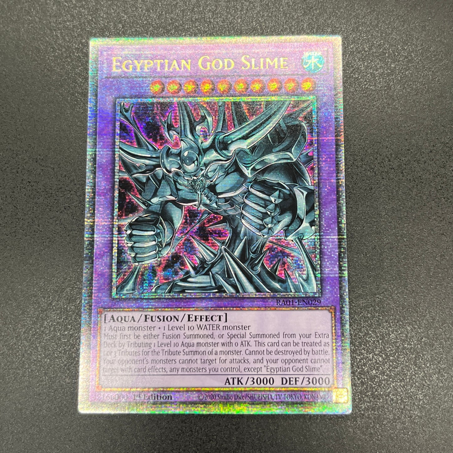 遊戯王 神・スライム/クオシク/英語/1st/EU版