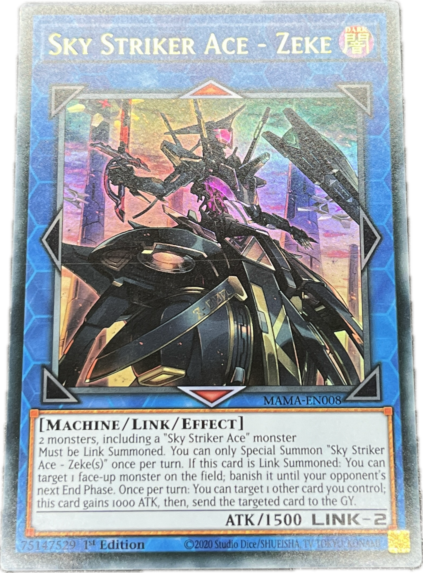 遊戯王 閃刀姫-ジーク/ウルトラ/英語/1st