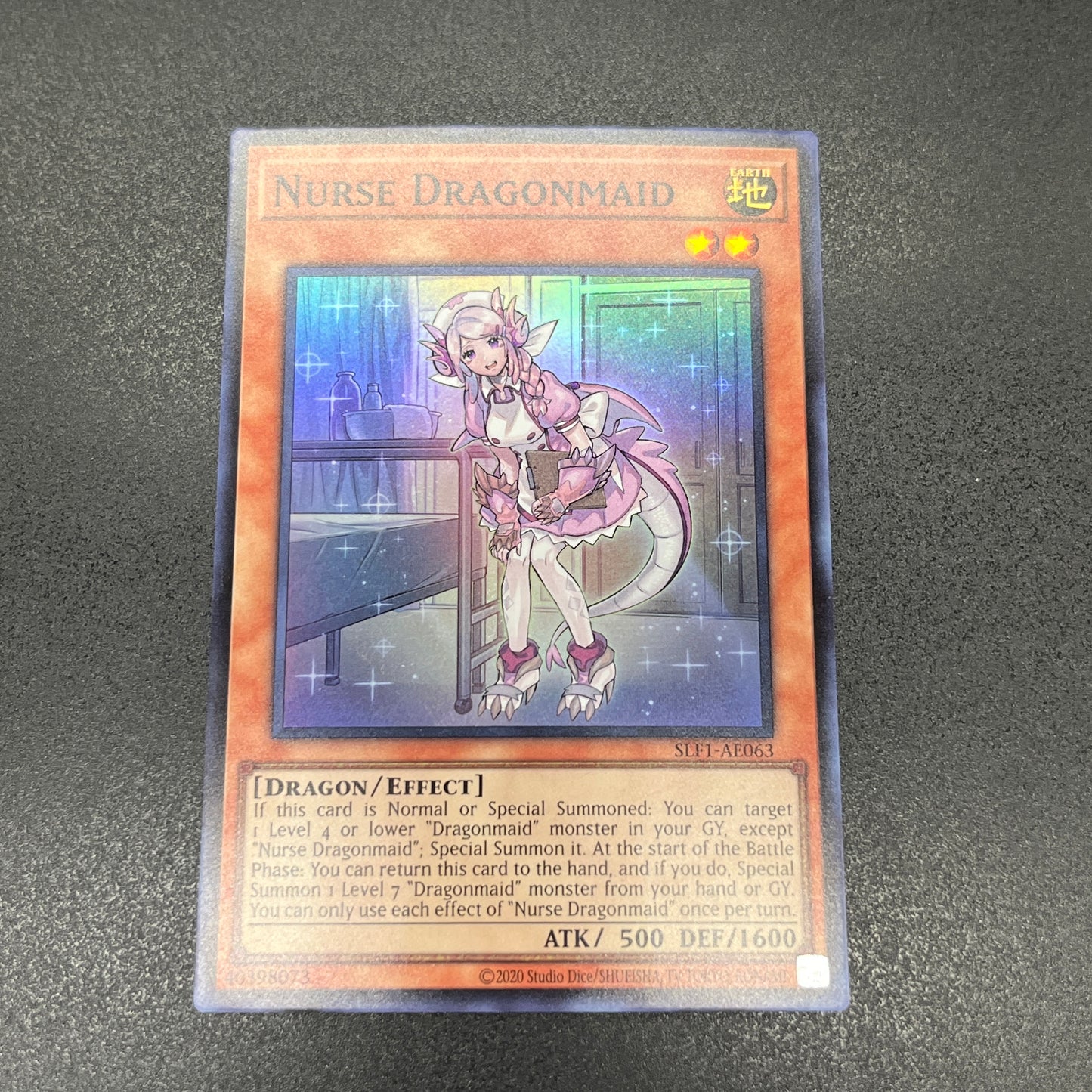 遊戯王 ドラゴンメイド・ナサリー/スーパー/英語/泰亜版