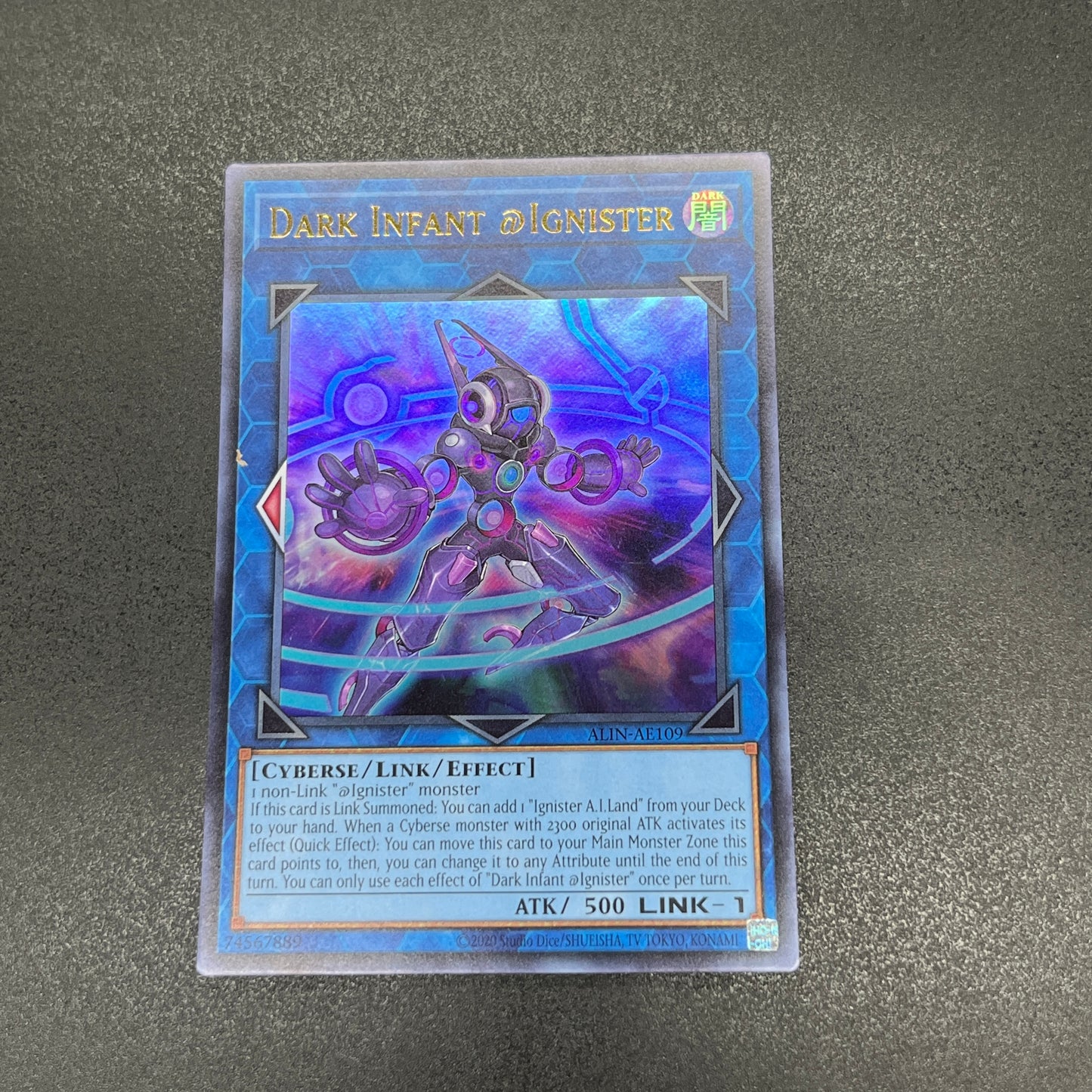 遊戯王 ダークインファント@イグニスター/ウルトラ/英語/泰亜版