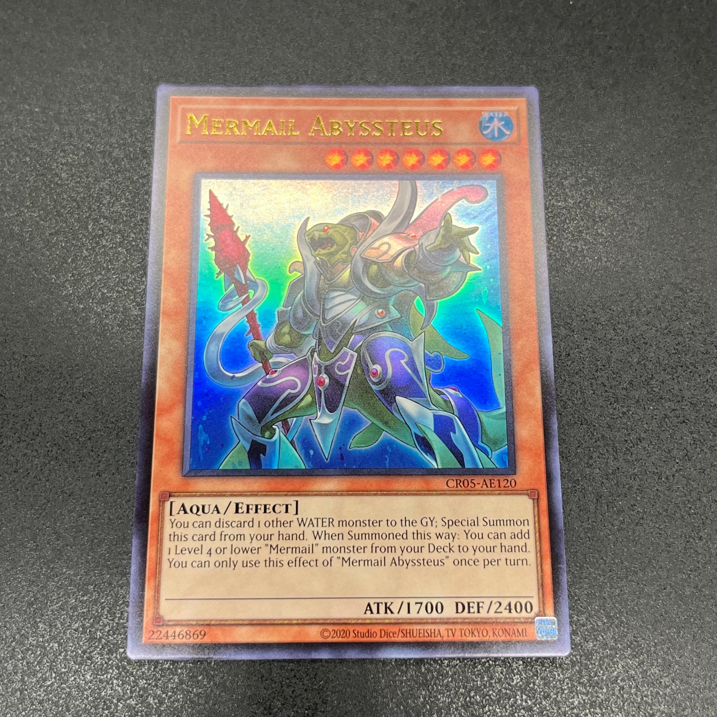 遊戯王 水精鱗-ディニクアビス/ウルトラ/英語/泰亜版